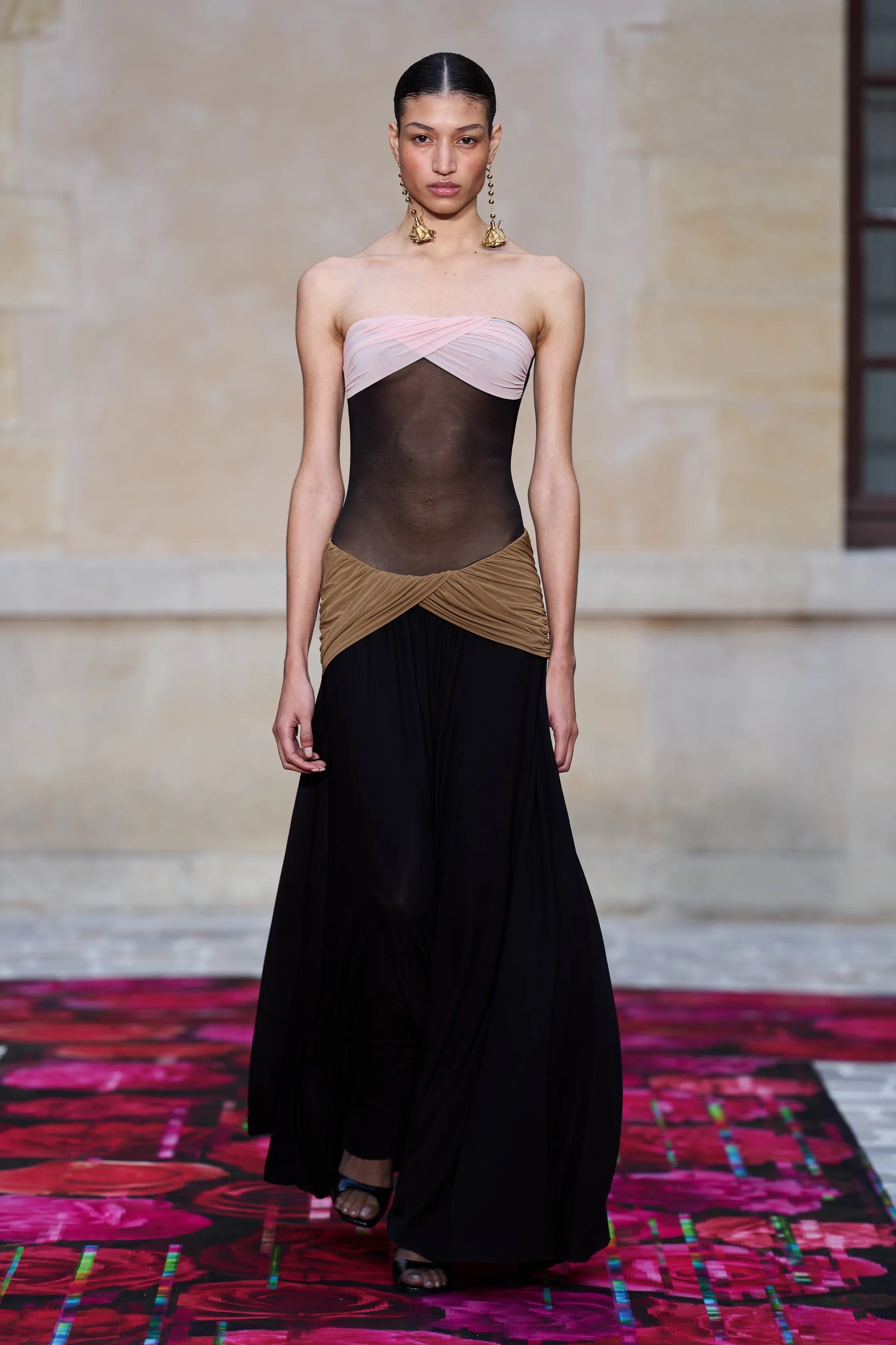 Caryatid Jersey Dress