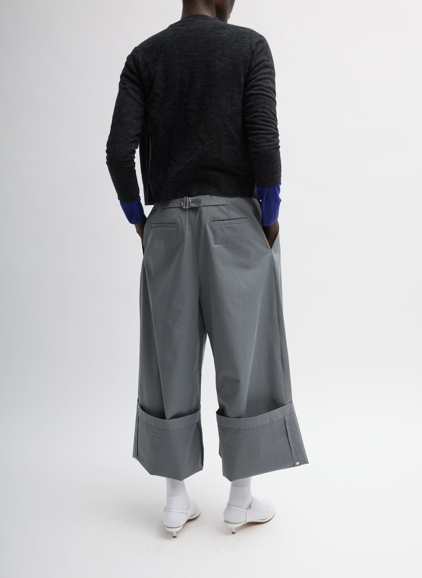 BIO TWILL TRIPLE PLEAT PANT