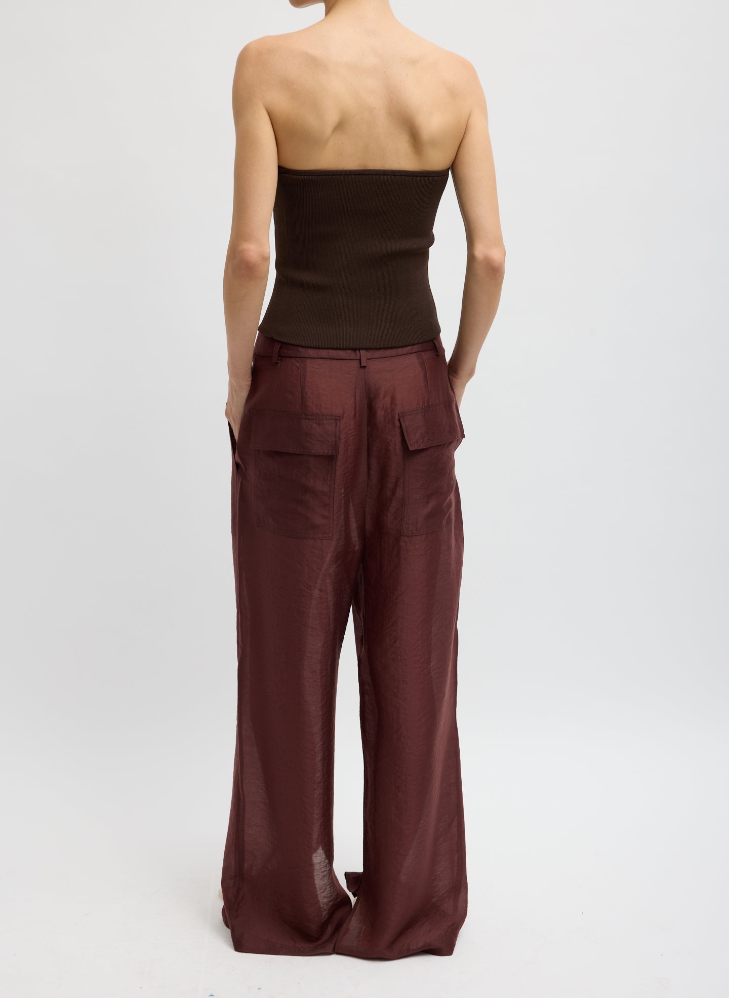 SUMMER VOILE STELLA PANT W/ SLIT DETAIL