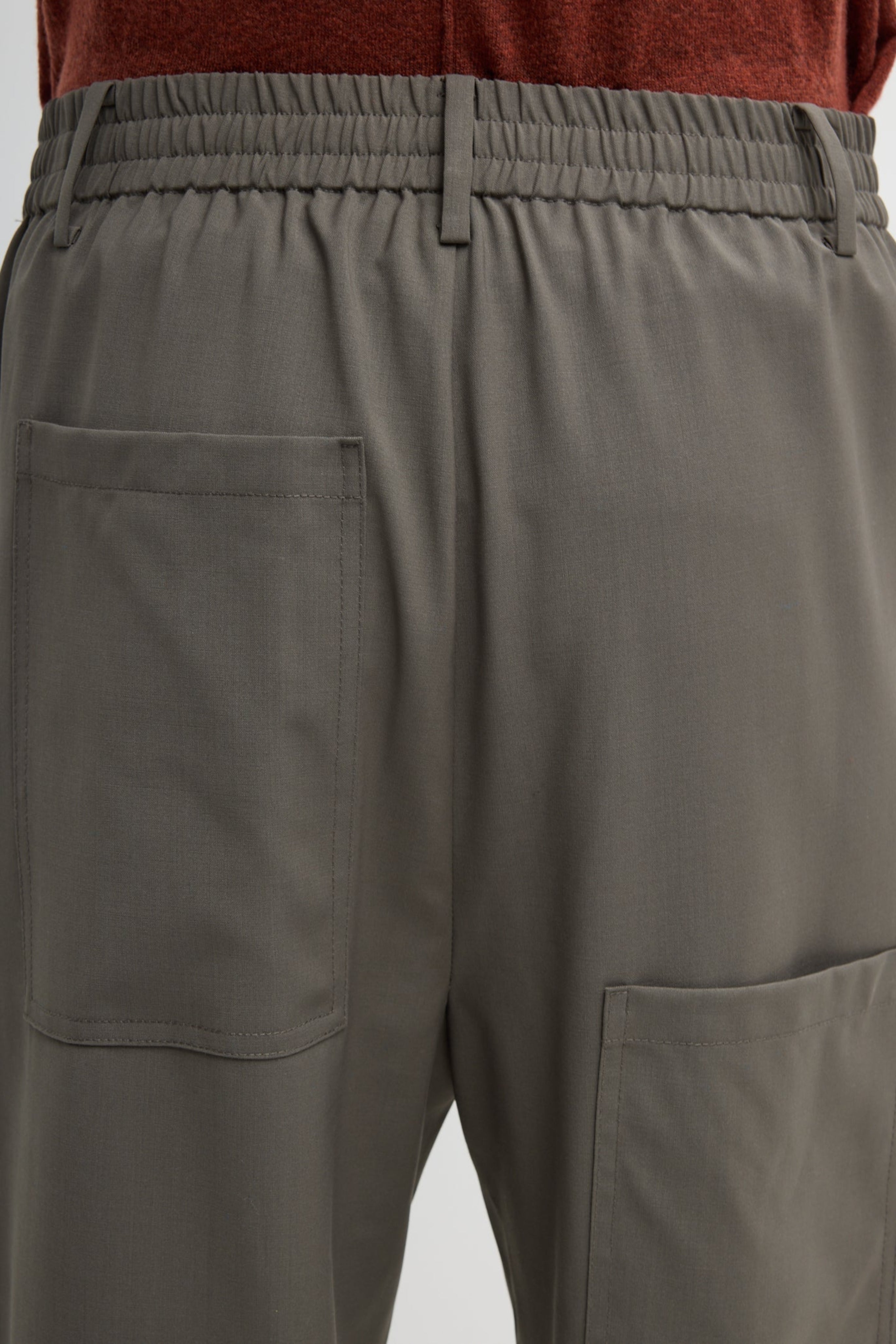 TROPICAL WOOL CHARLES TROUSER
