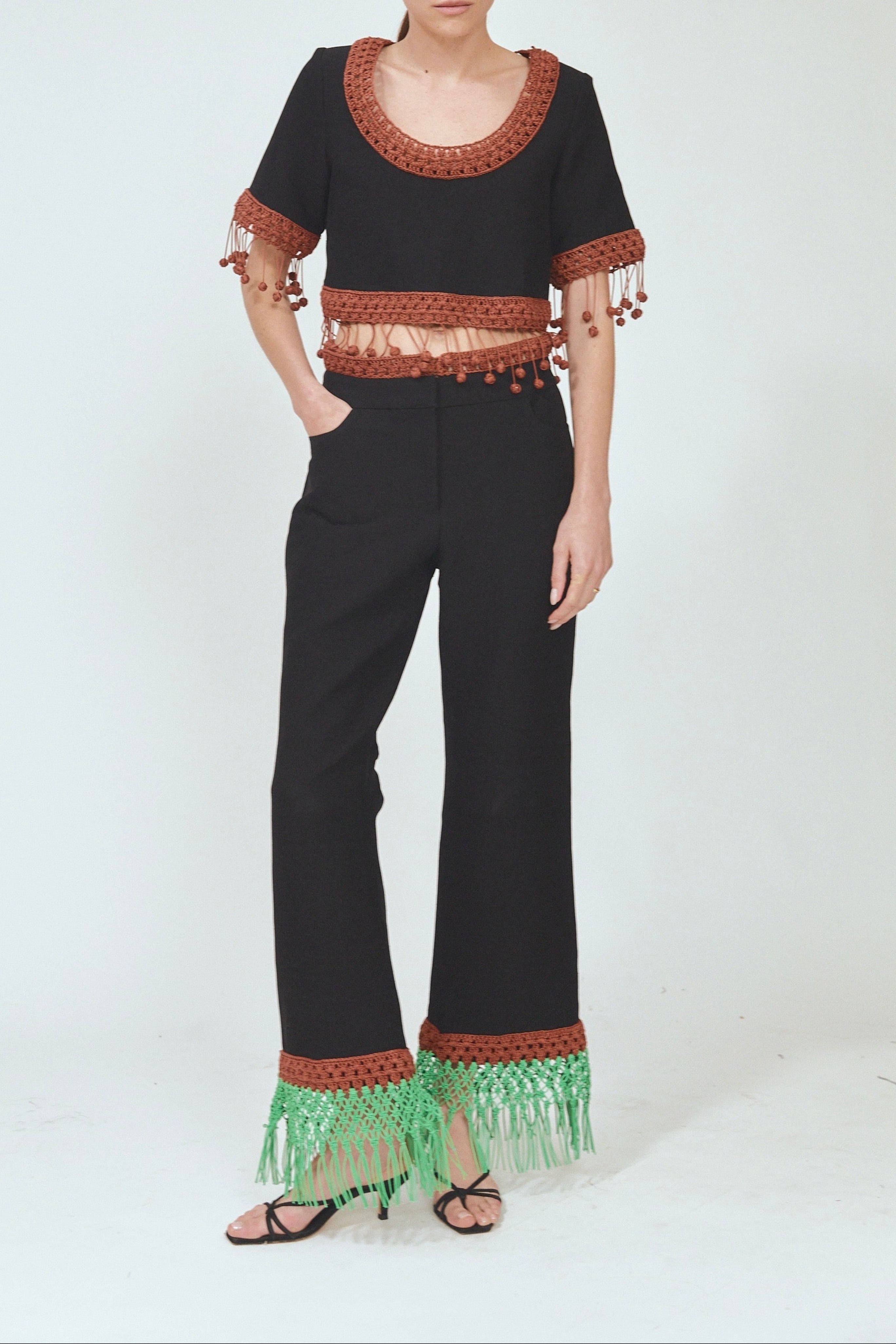 Macrame Pizzants Pant