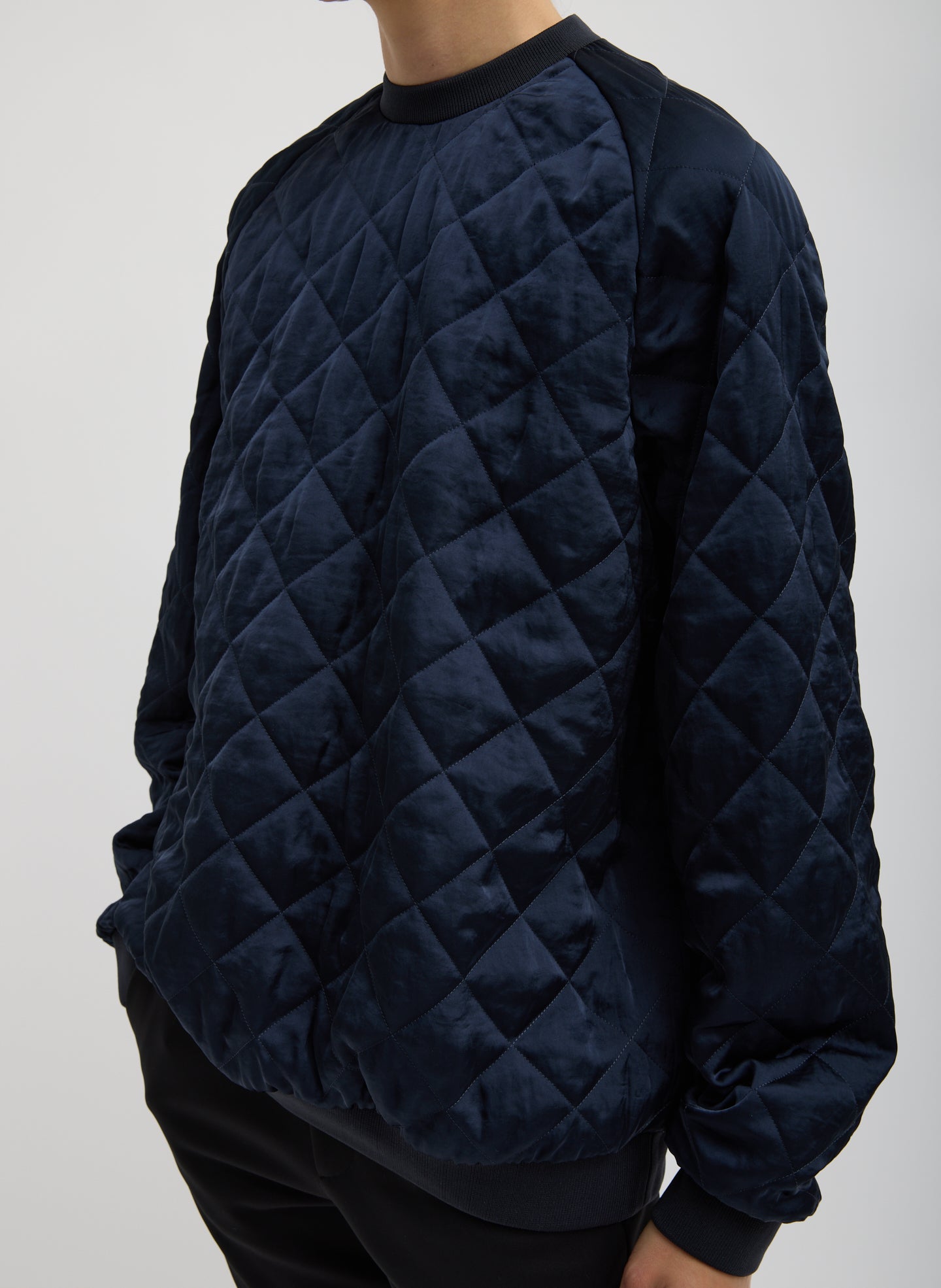 COZY QUILTING SWEATSHIRT