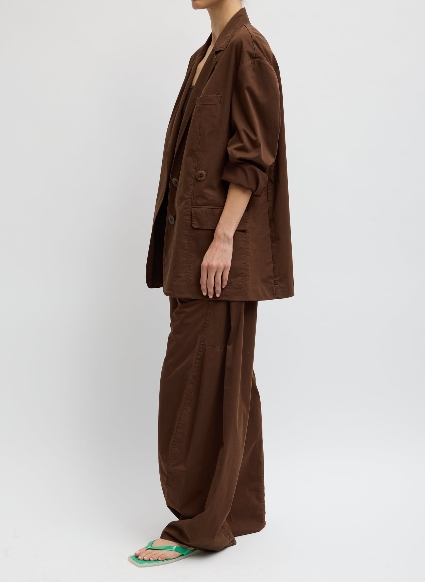 GARMENT DYED SILKY COTTON WINSLOW PULL ON PANT