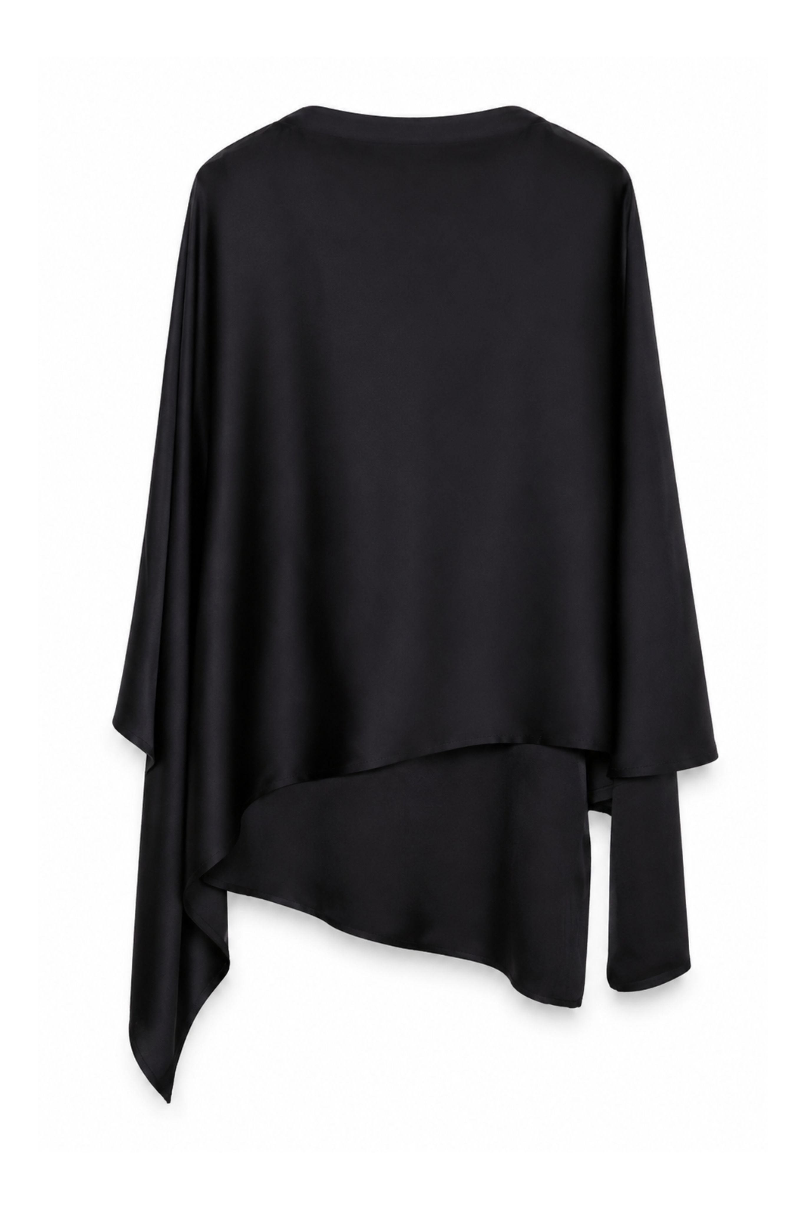 Fluid Silk Satin Top