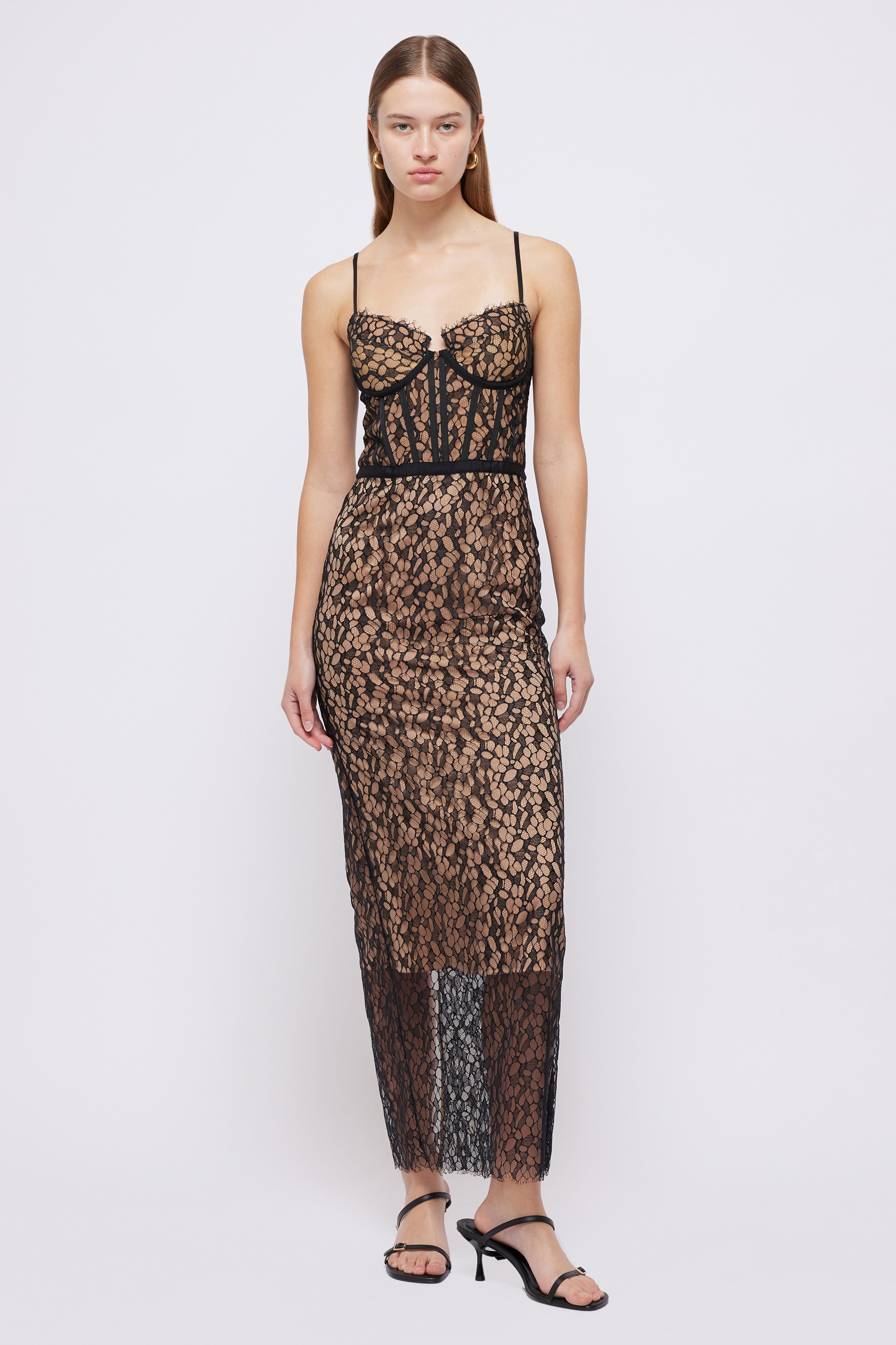 Ruth Lace Bustier Dress
