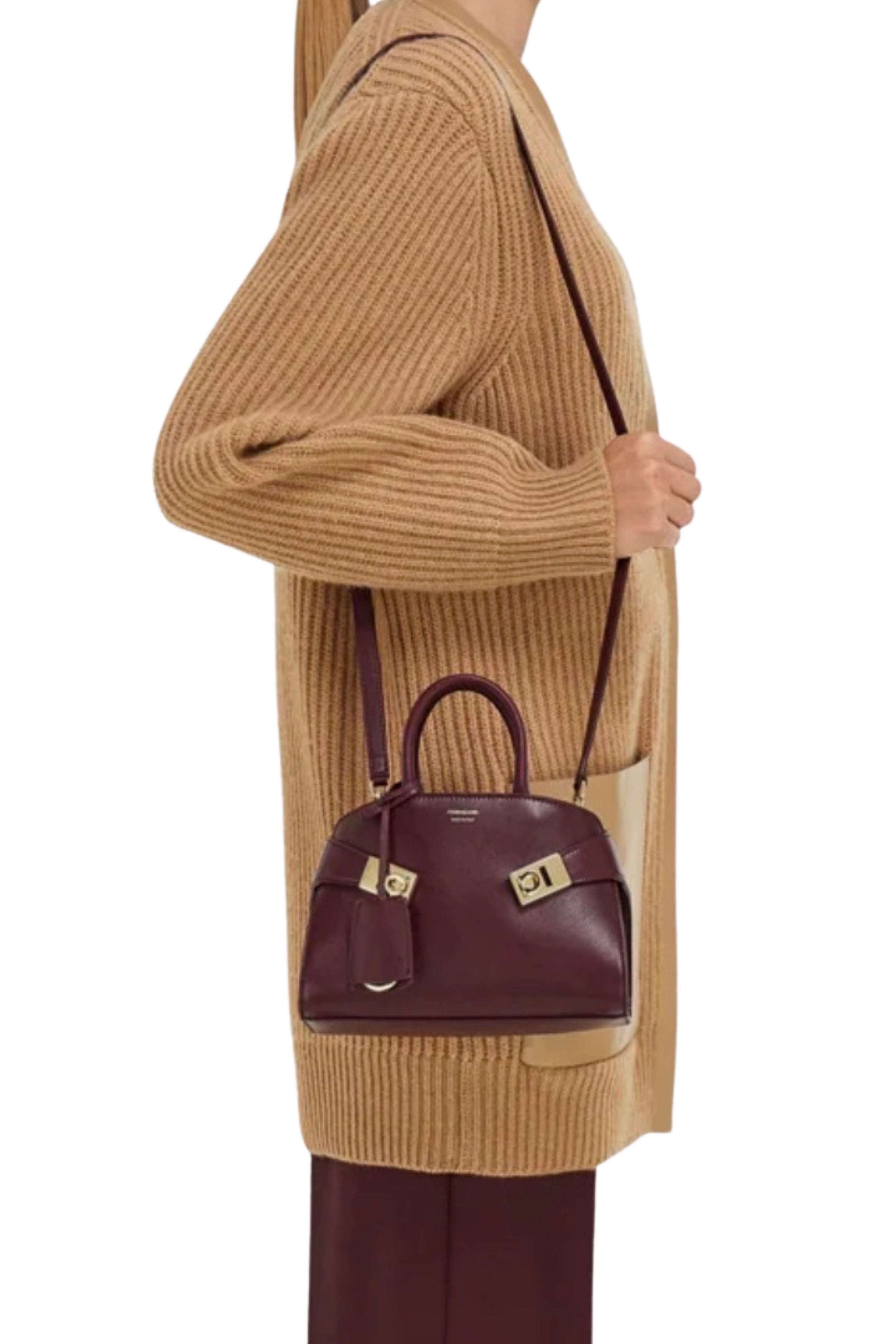 Hug Handbag (XS) - Plum
