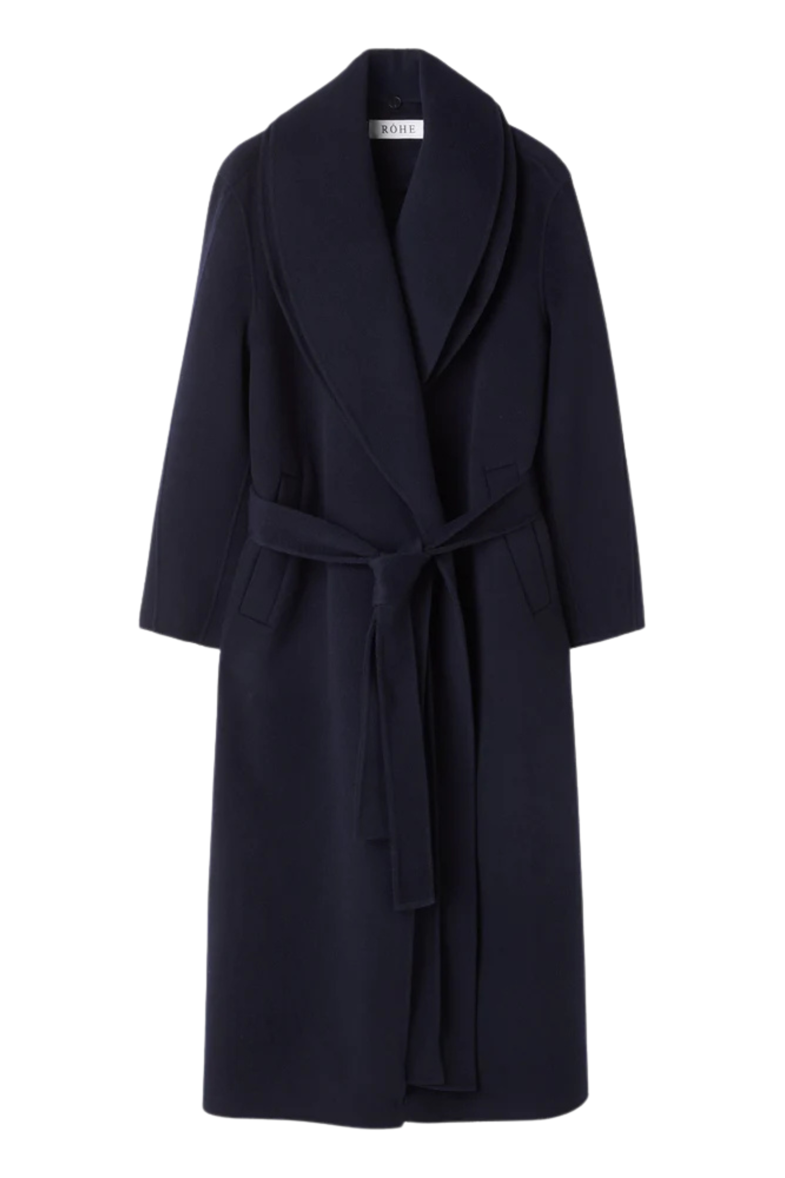 Signature Double-Faced Scarf Coat