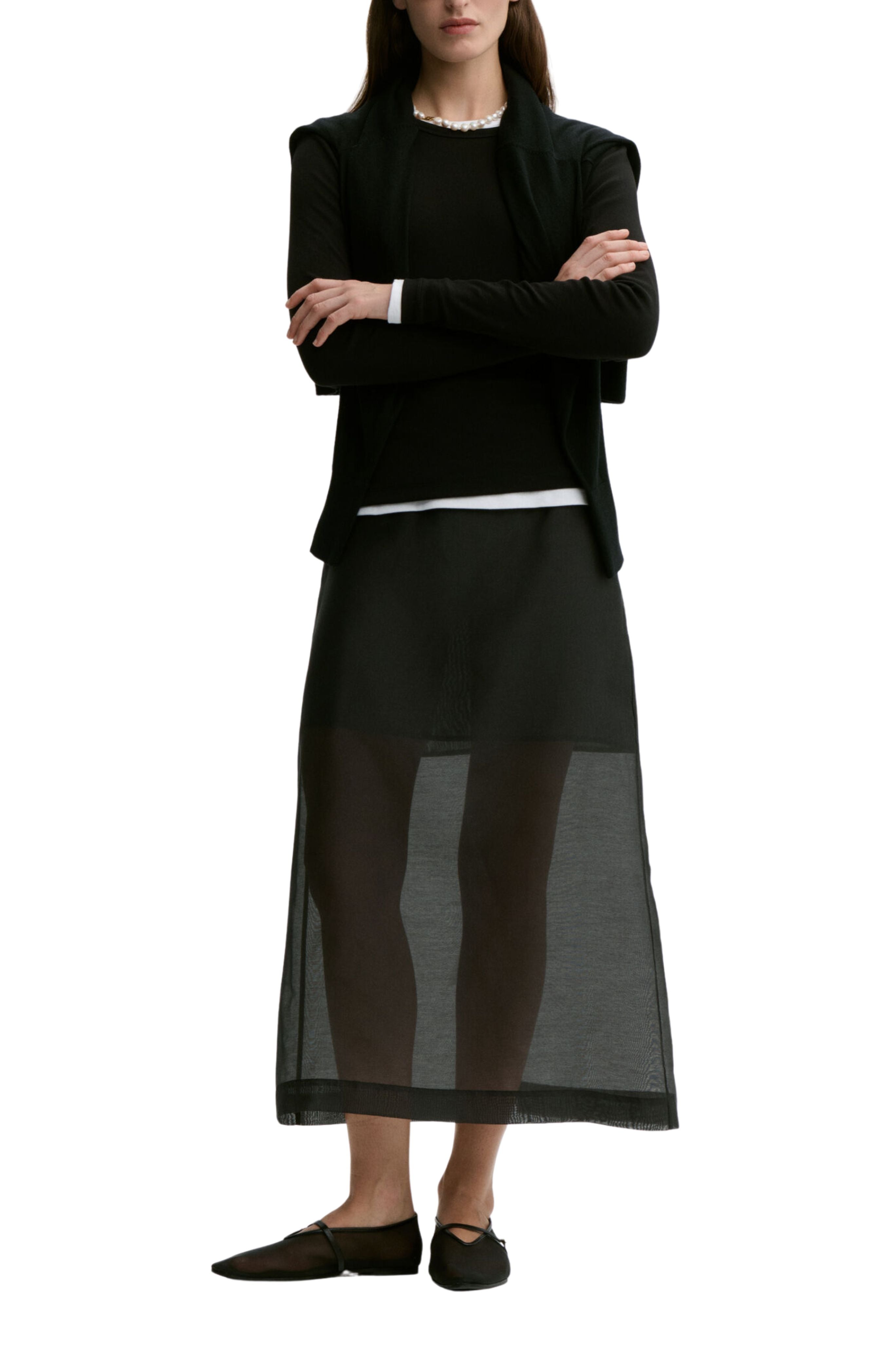 Esta Silk Organza Skirt