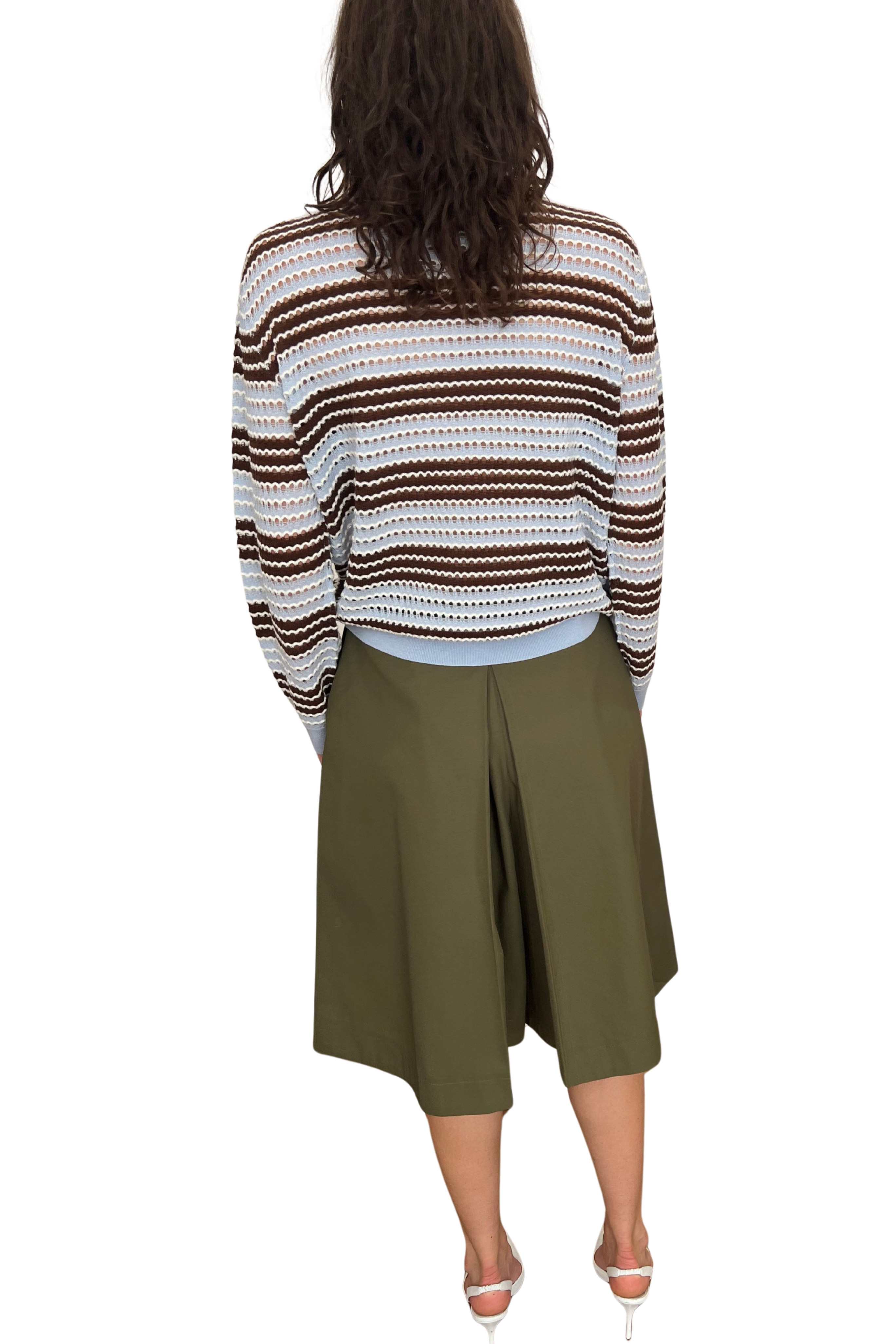 Ryan Pointelle Stripe Top