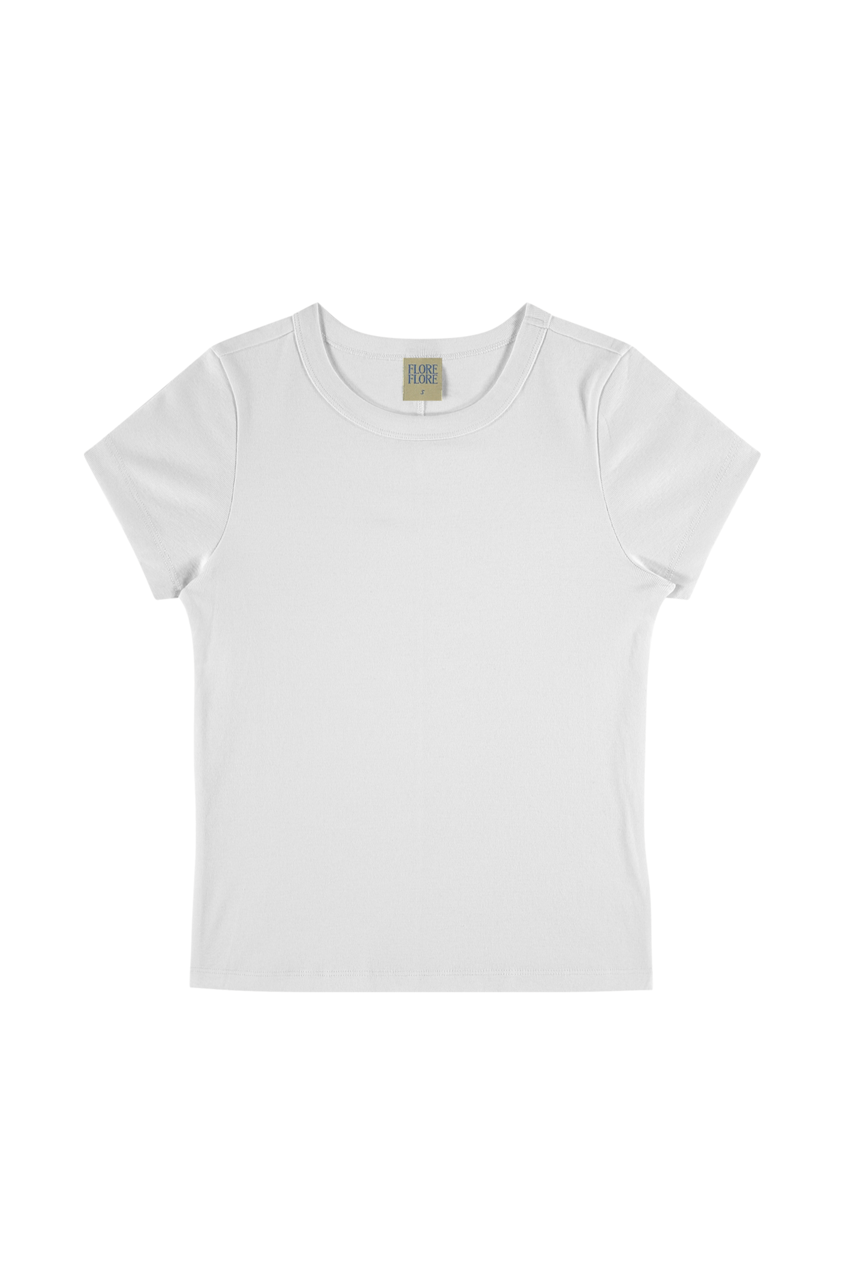 Car Tee in White