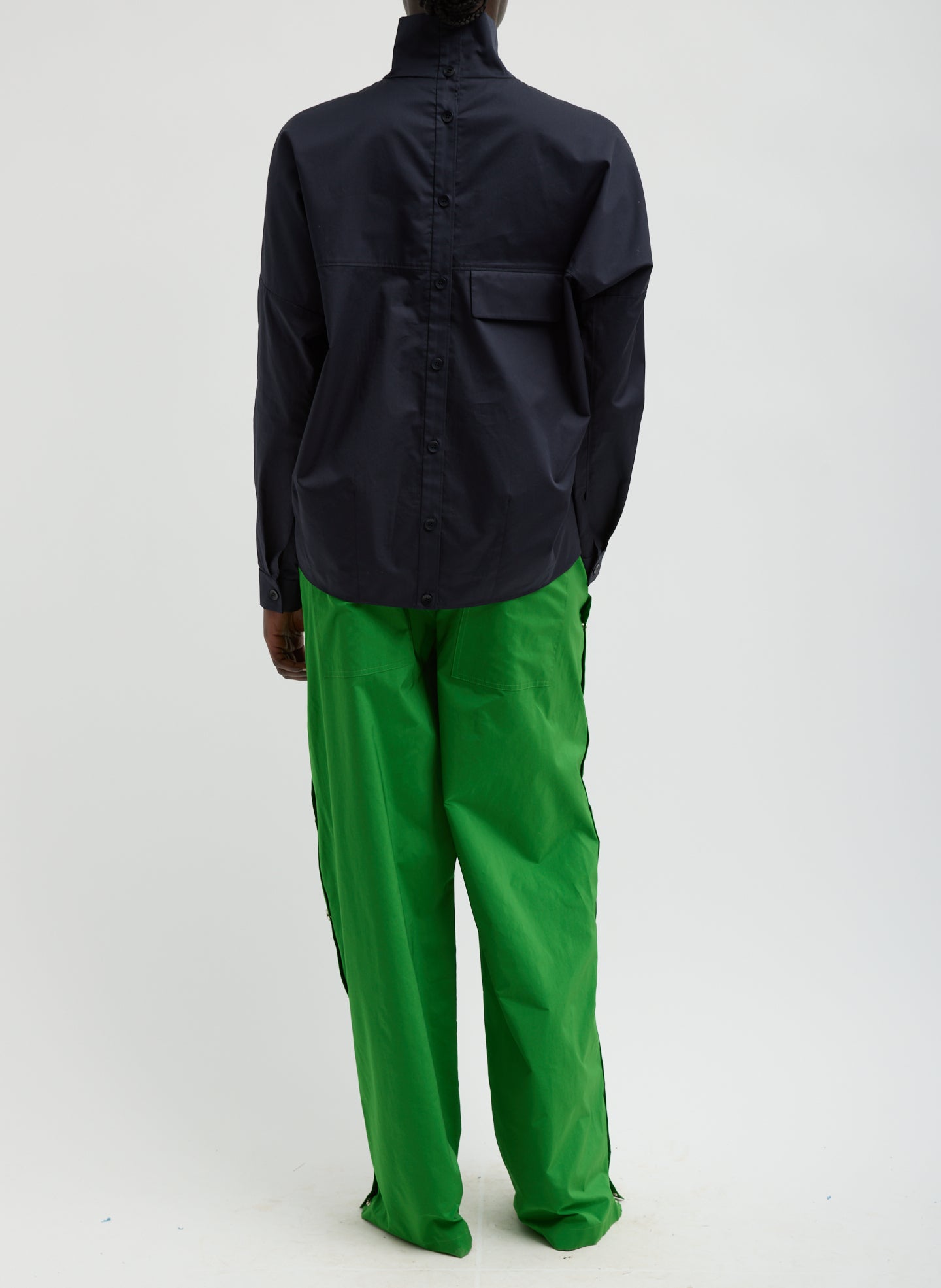 NYLON SNAP PULL ON JOGGER