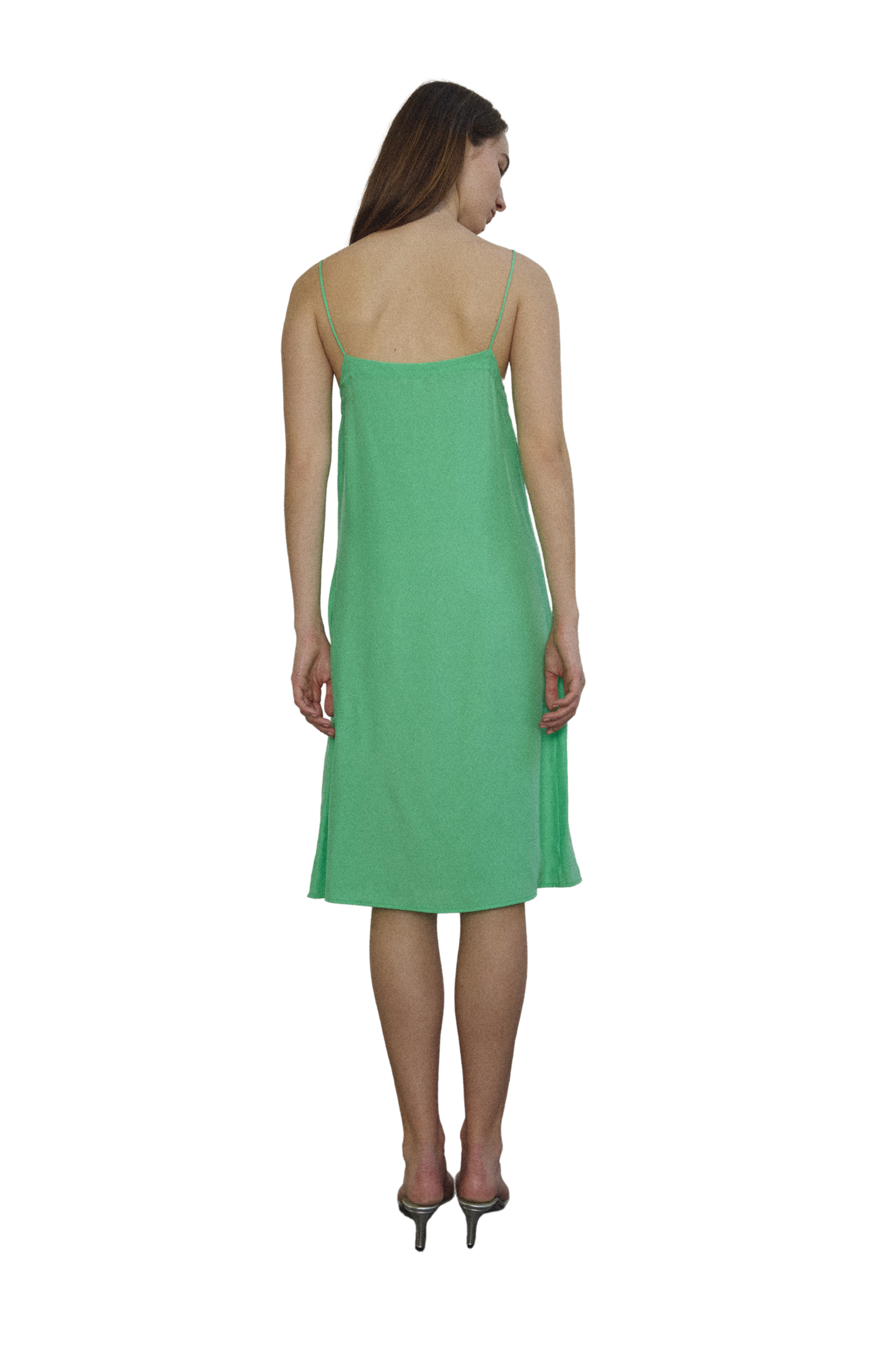 Short Slip Dress - Celadon