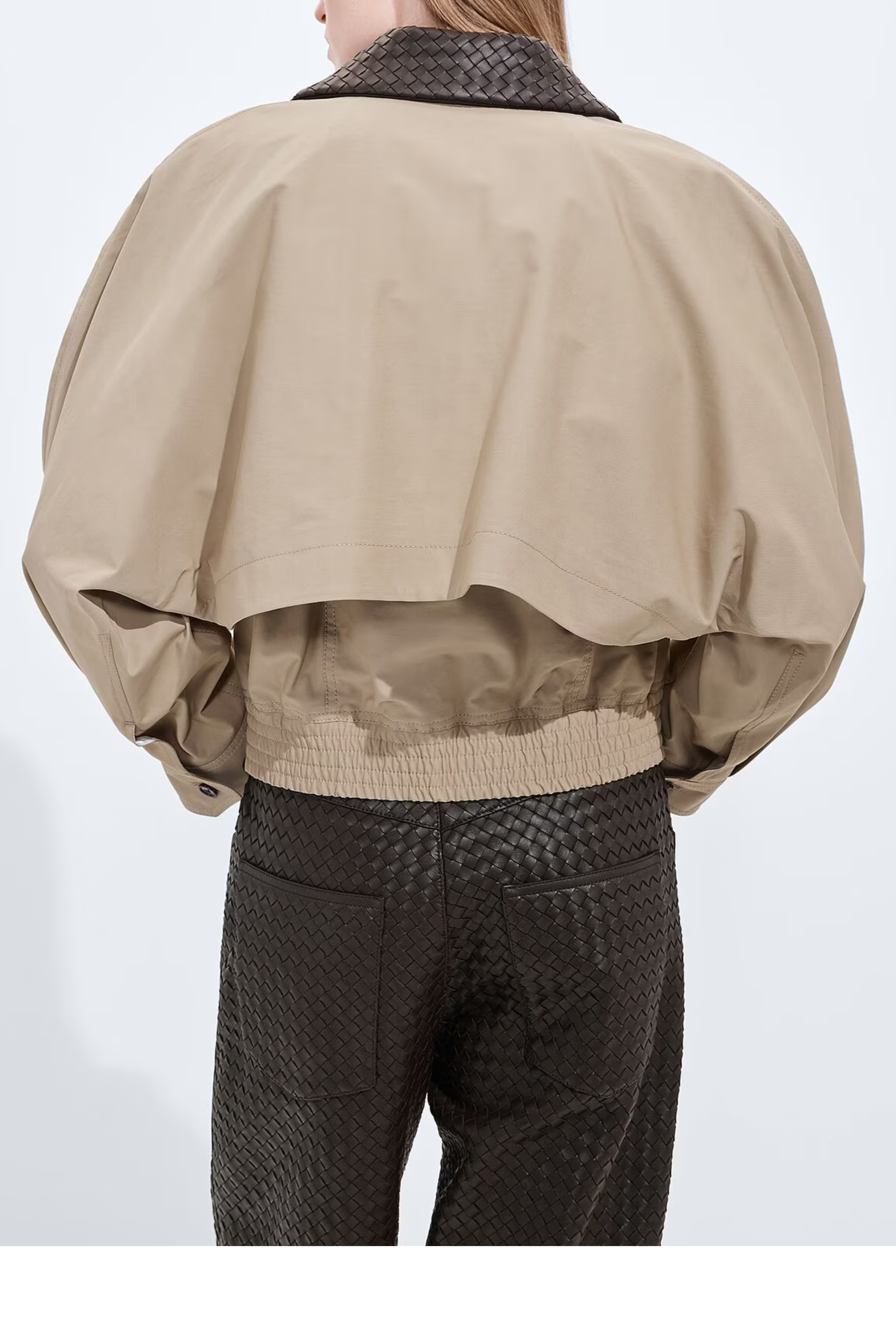 Cotton Blouson in Sahara