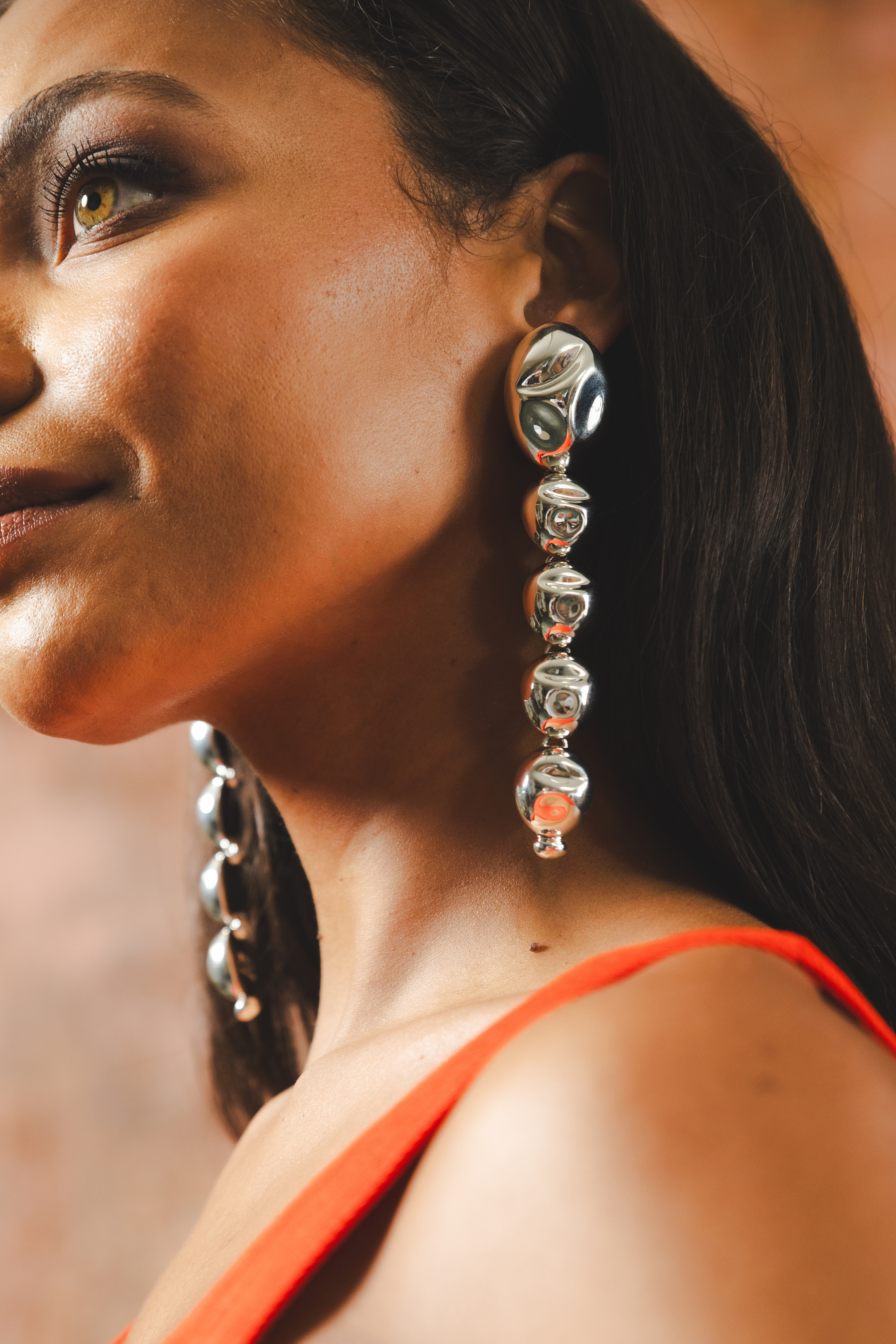 Puerto Earrings in Silver