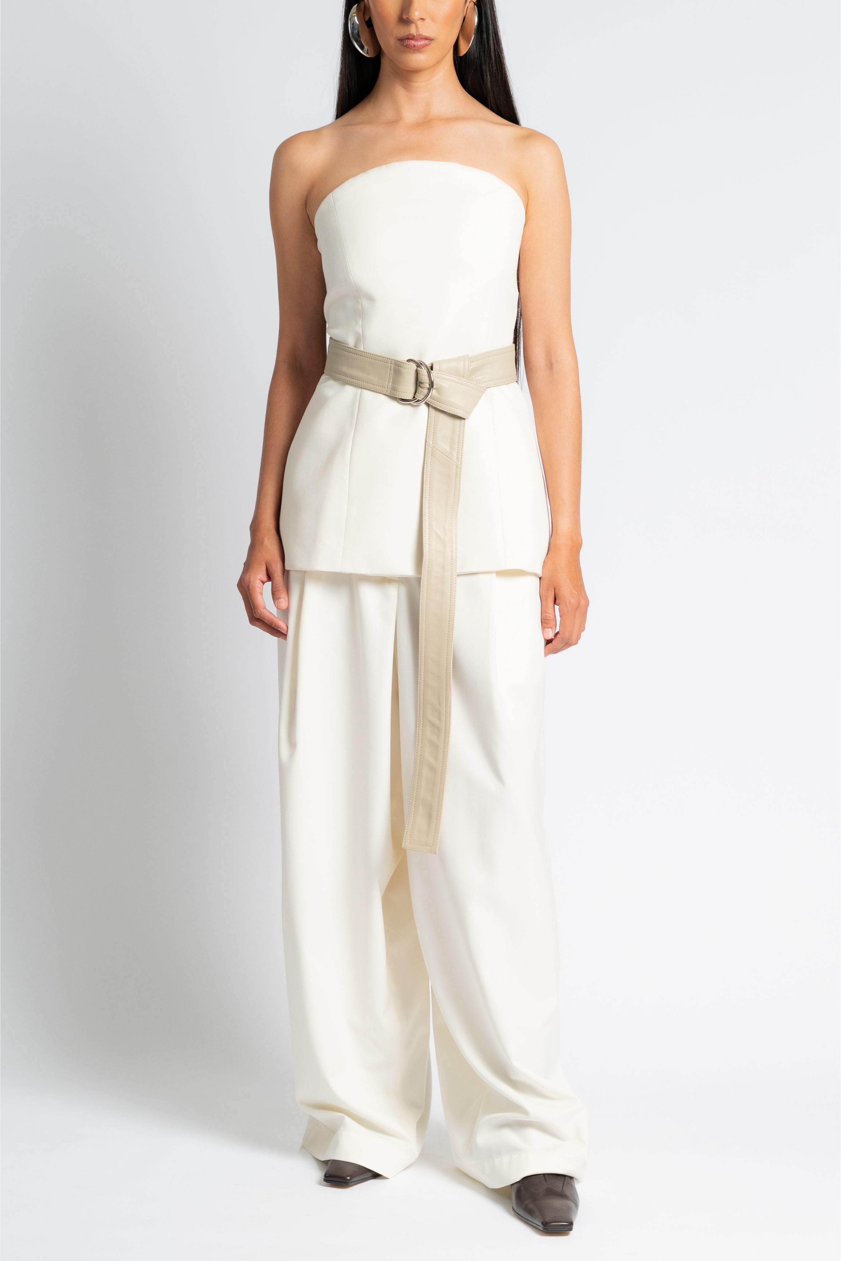 Extra Long Leather Belt