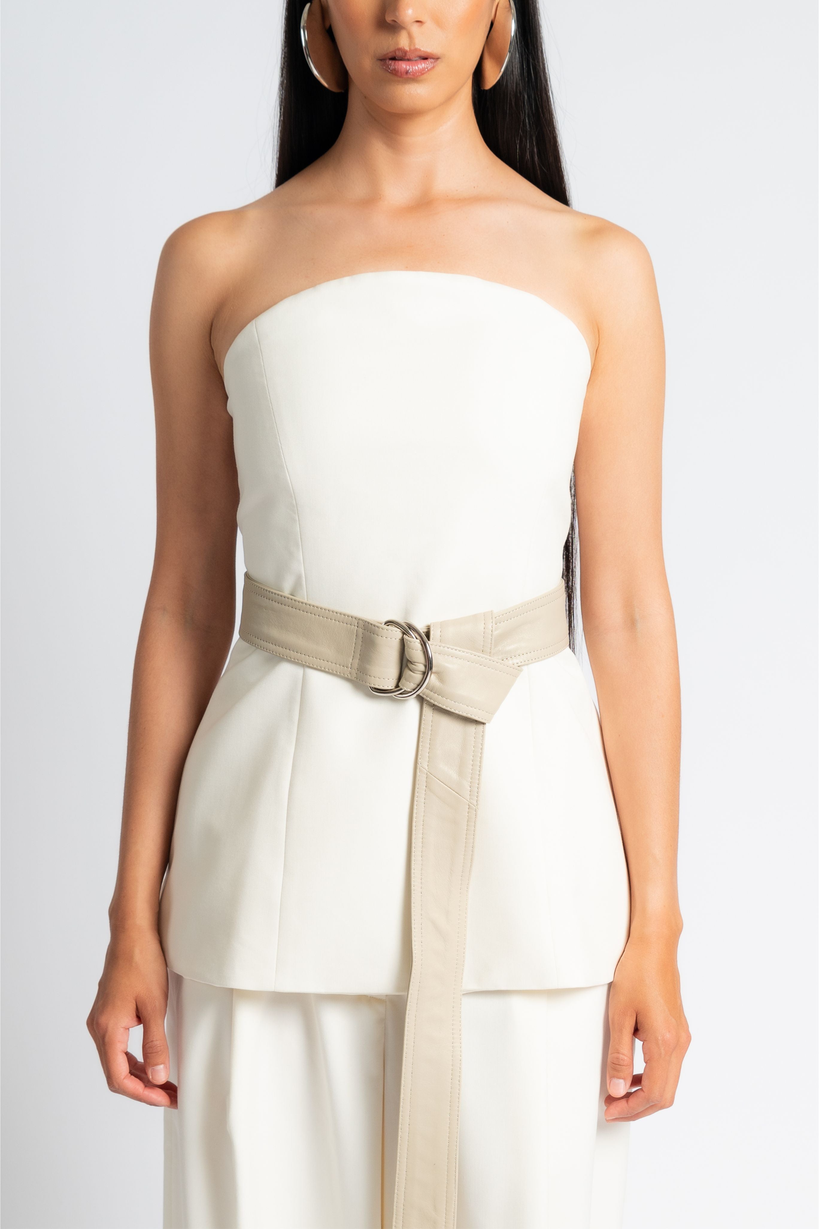 Extra Long Leather Belt
