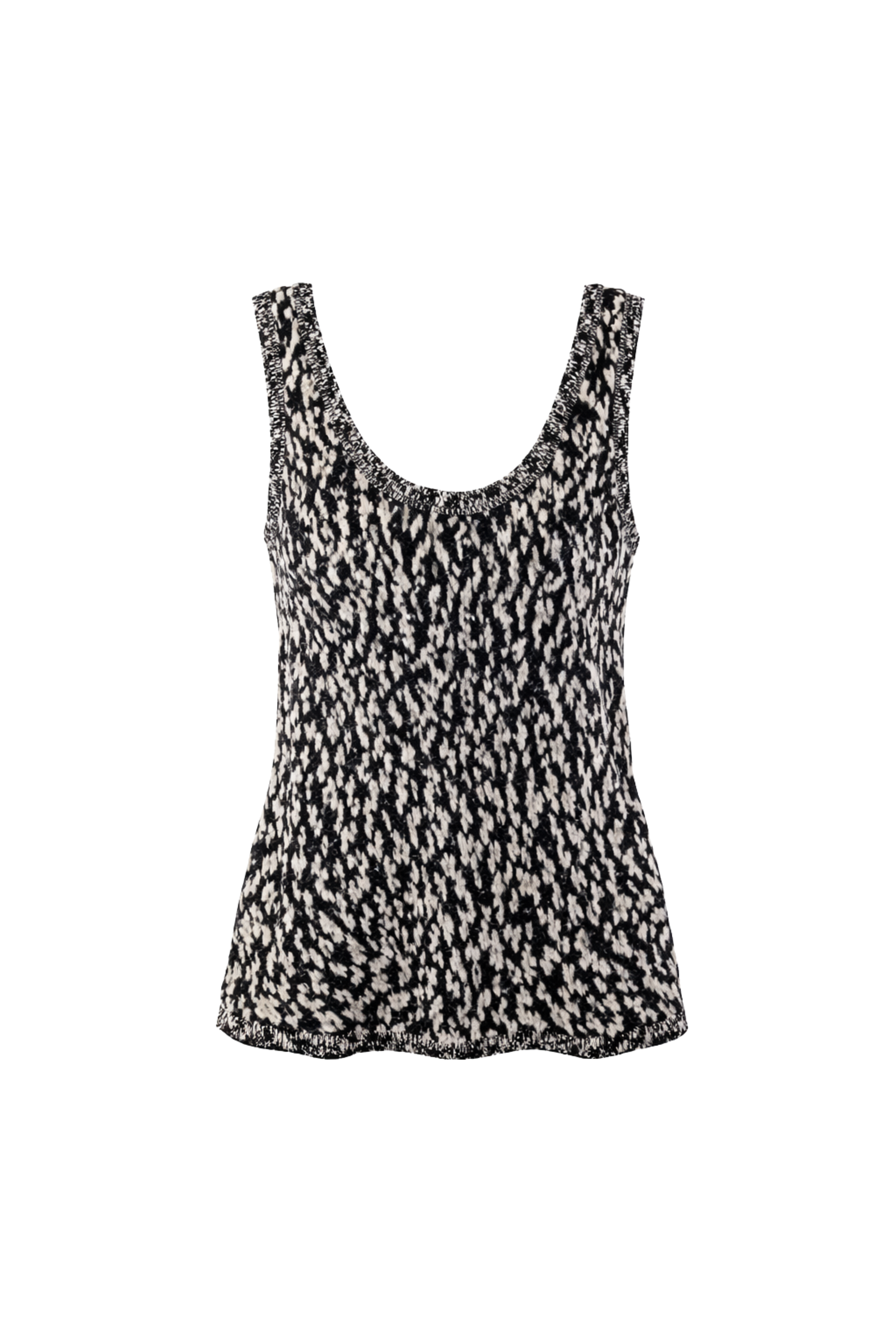 Hand Knit Marled Tank