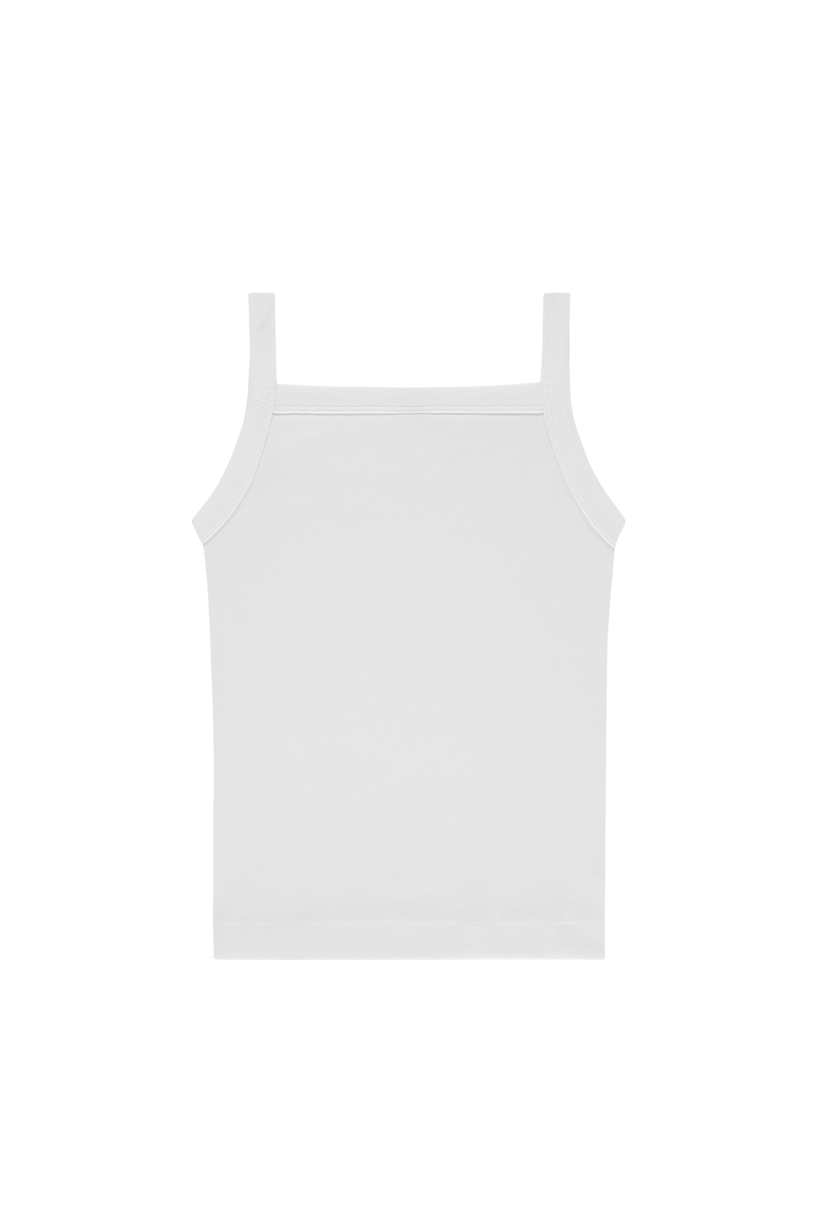 FLORE FLORE May Square Neck Cami in White