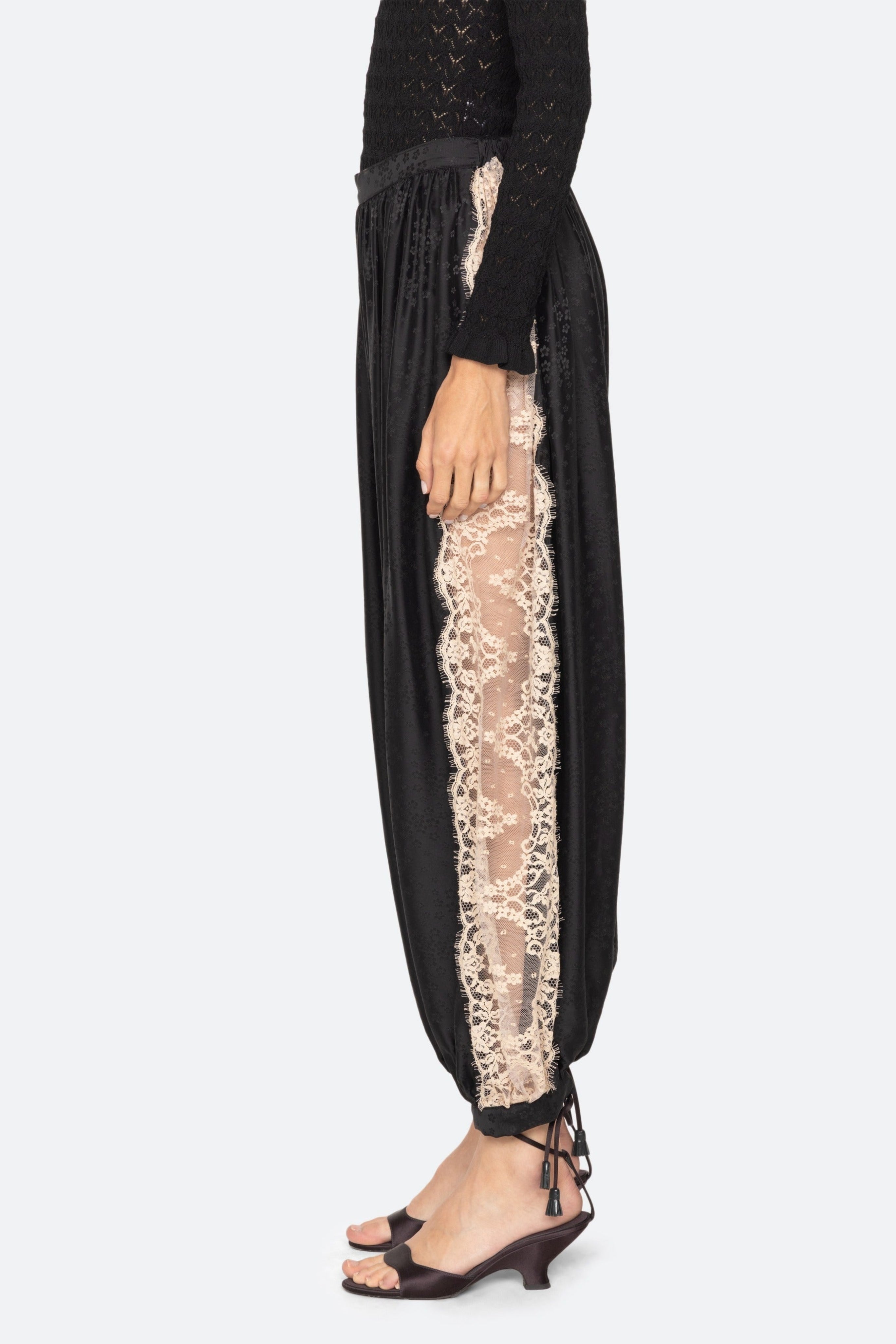 ETHEL SOLID BLOOMER PANTS (D1)