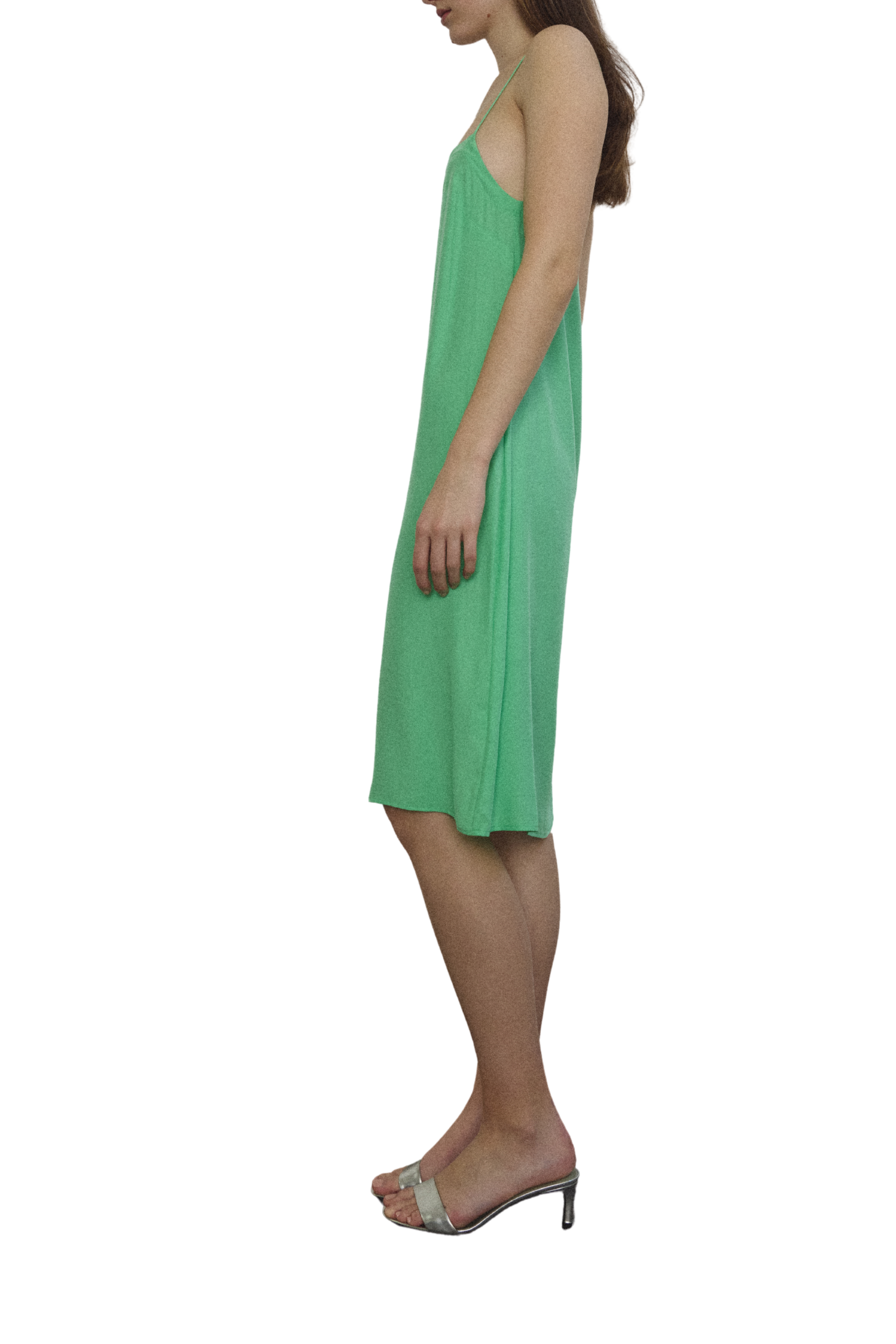 Short Slip Dress - Celadon