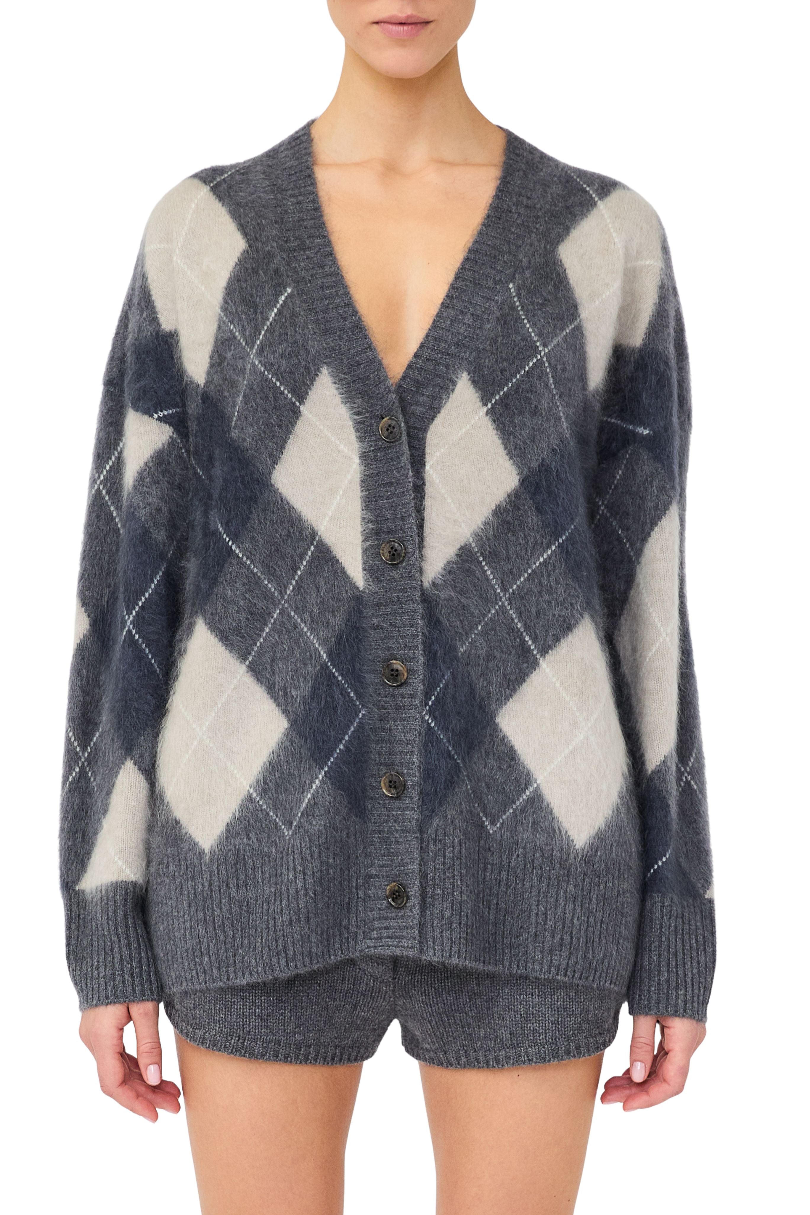 Elaria Cardigan in Graphite