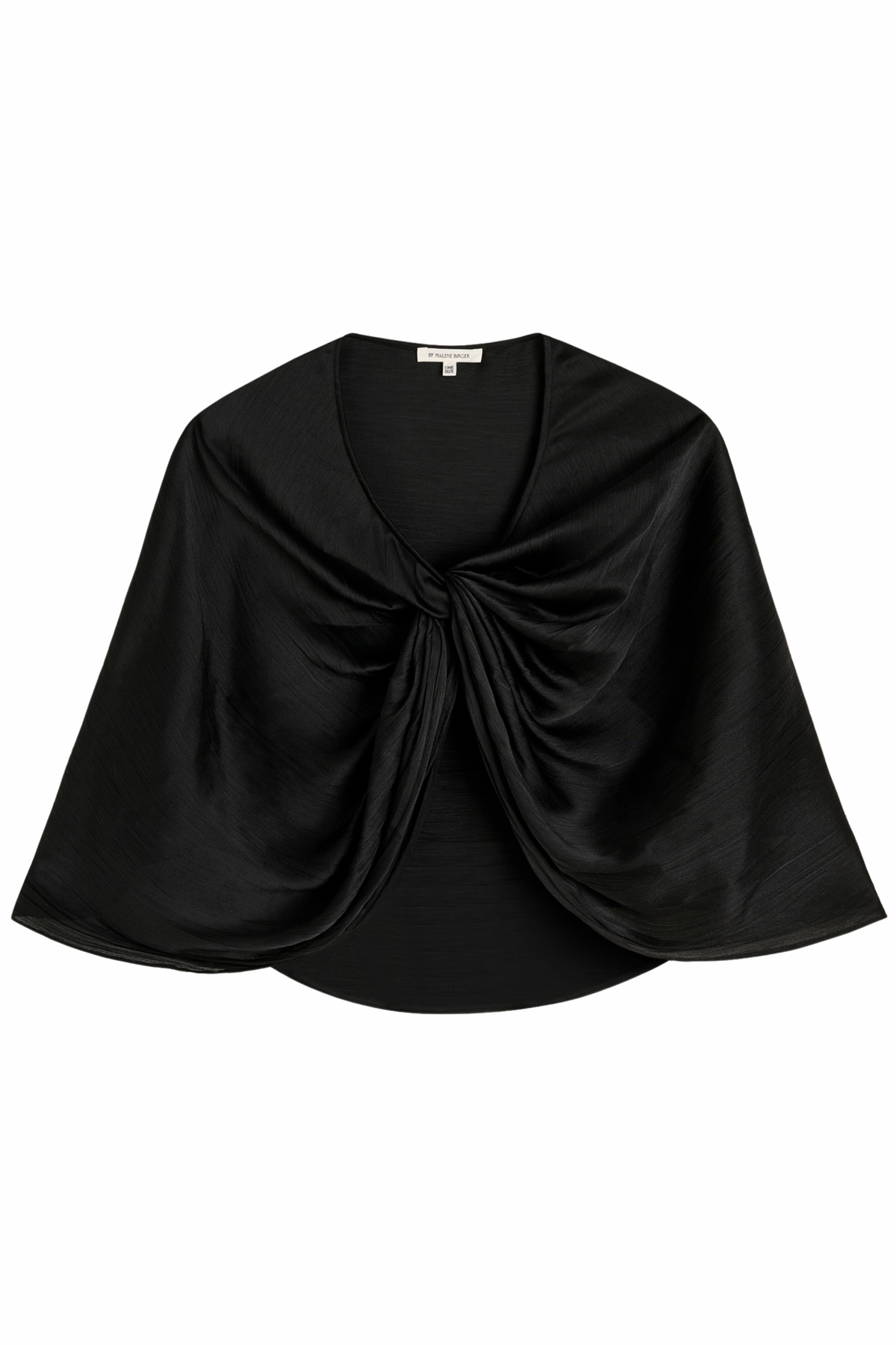 Pinlos Plisse Cape - Black