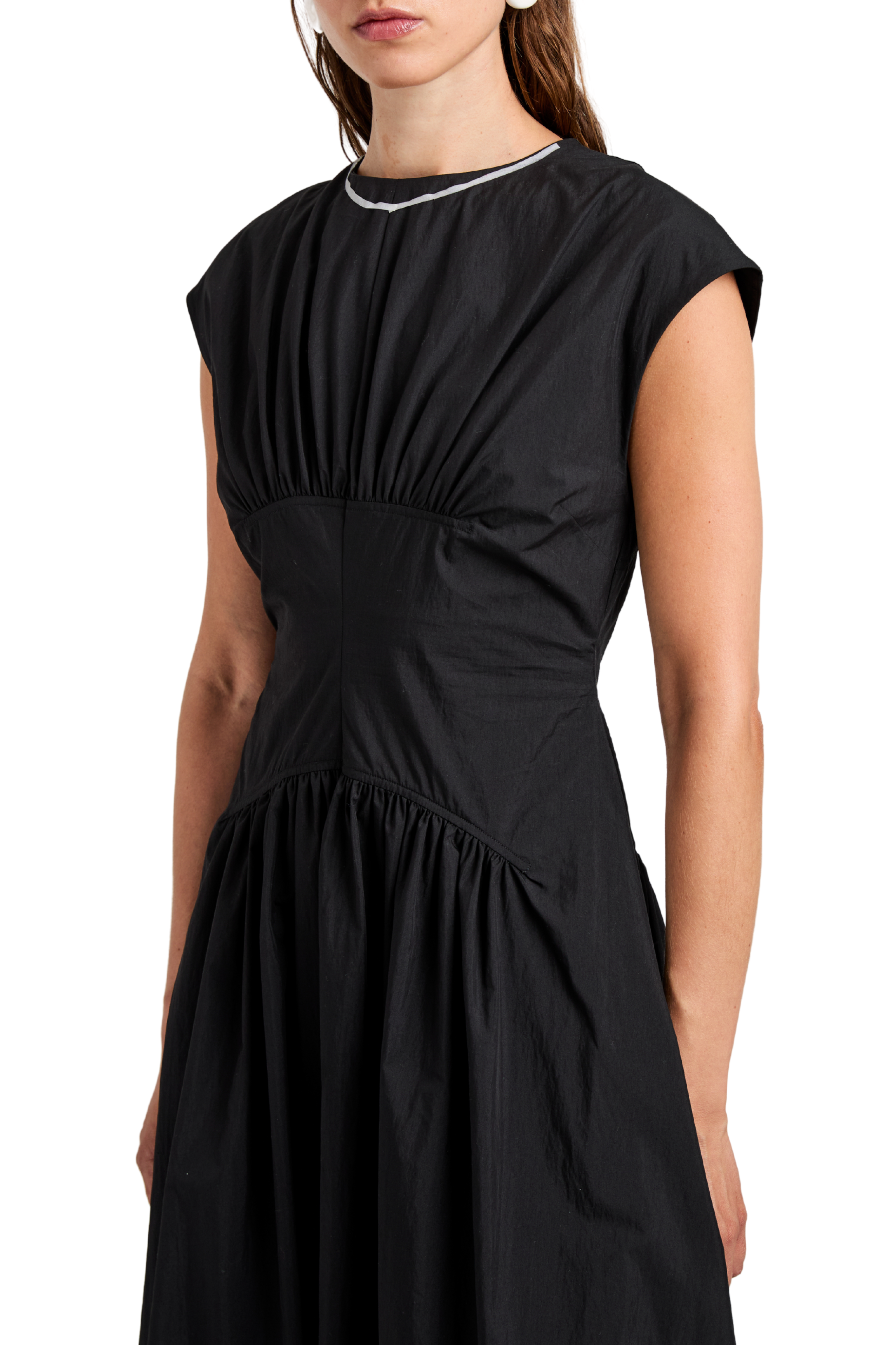 Nyssa Dress In Tech Cotton