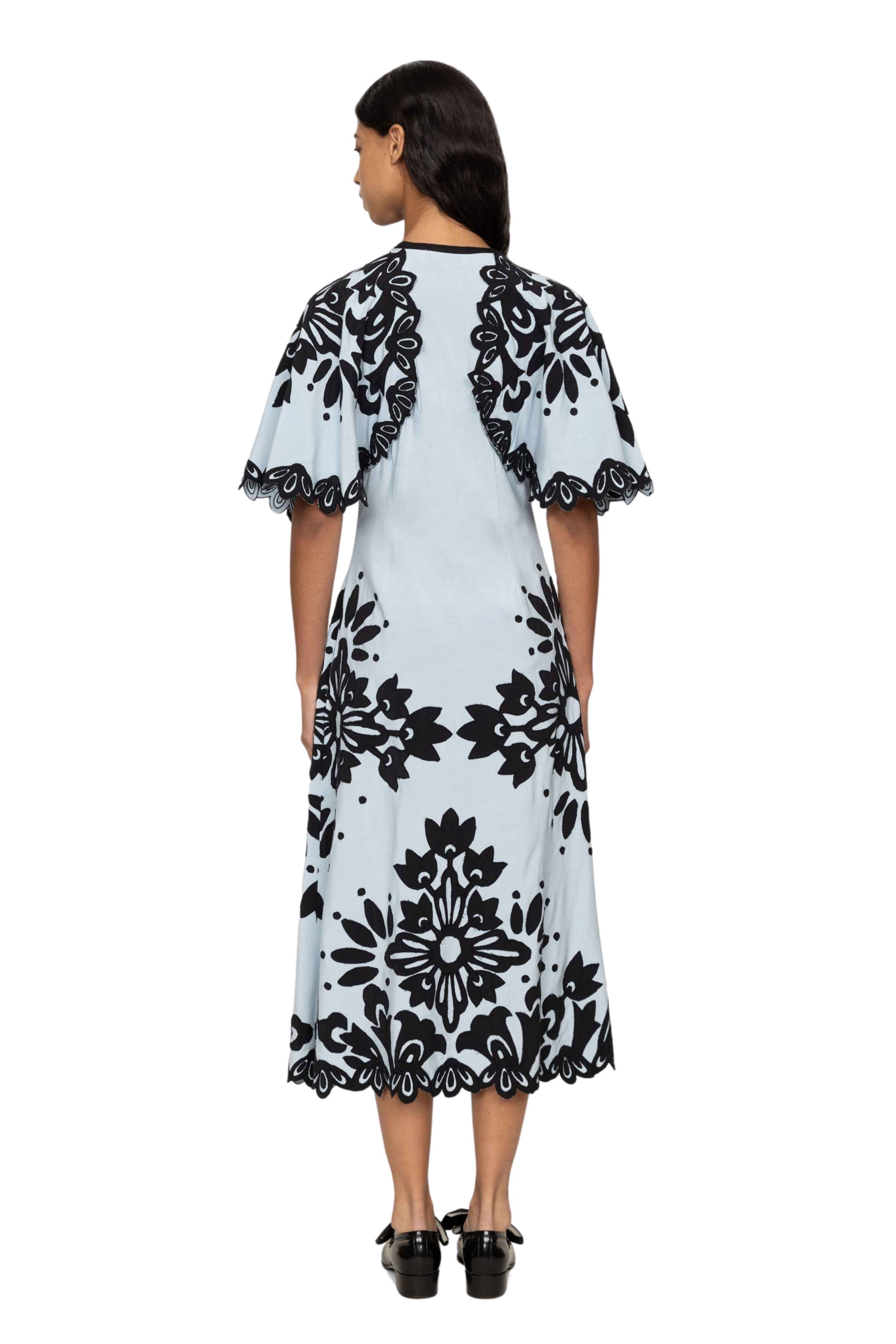 Liliana Applique Maxi Sleeveless Dress