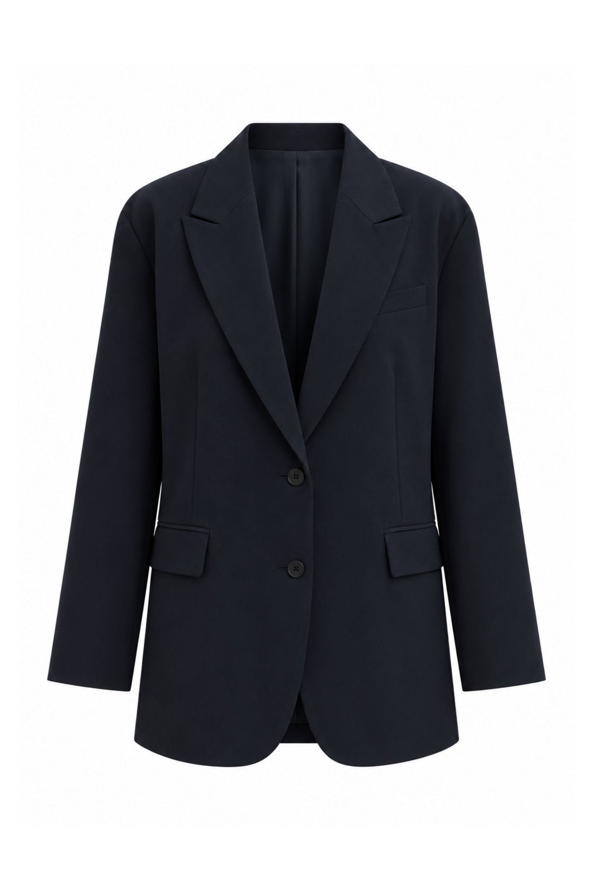 Tropical Wool Liam Blazer - Navy