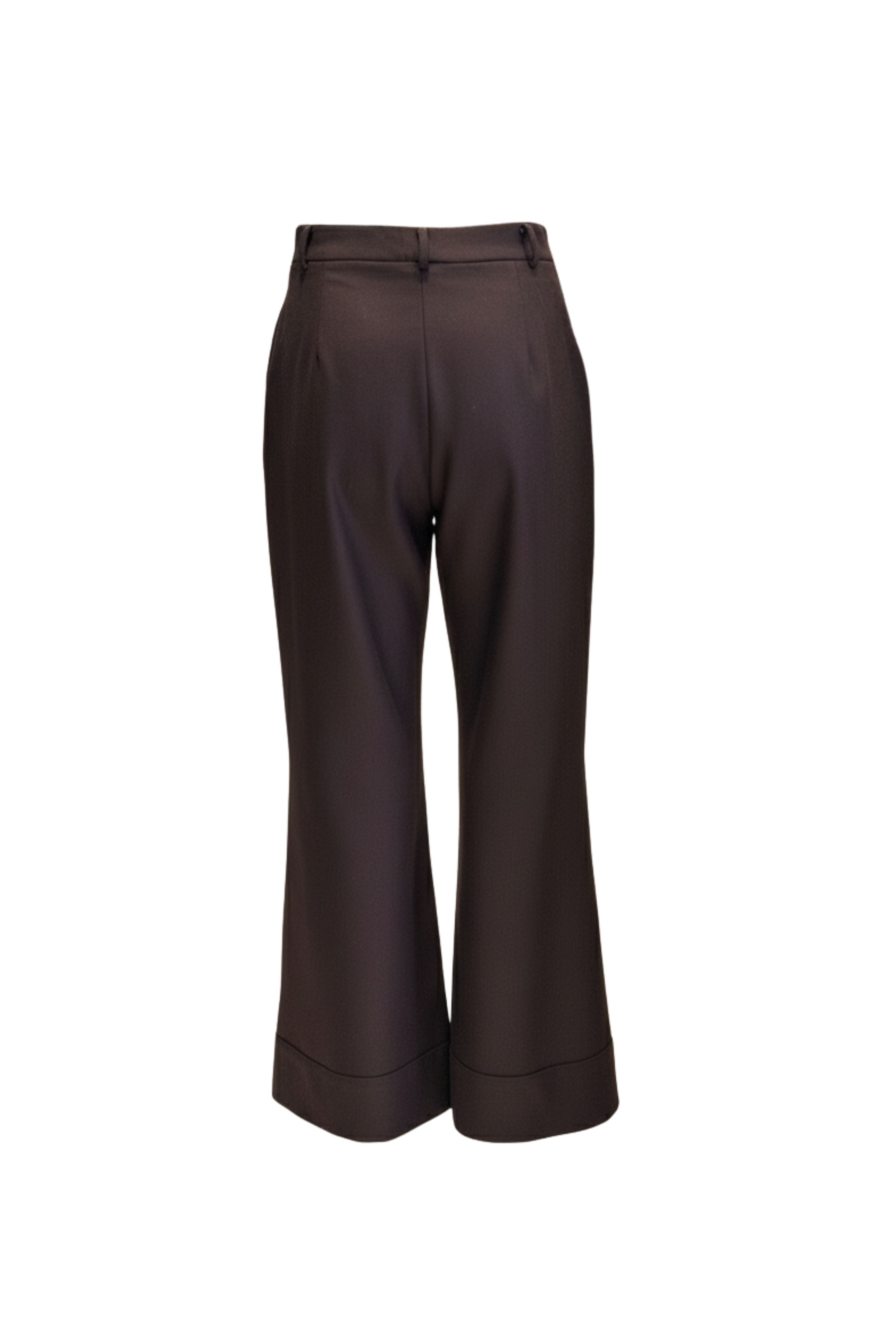 Flare Trouser - Chocolate