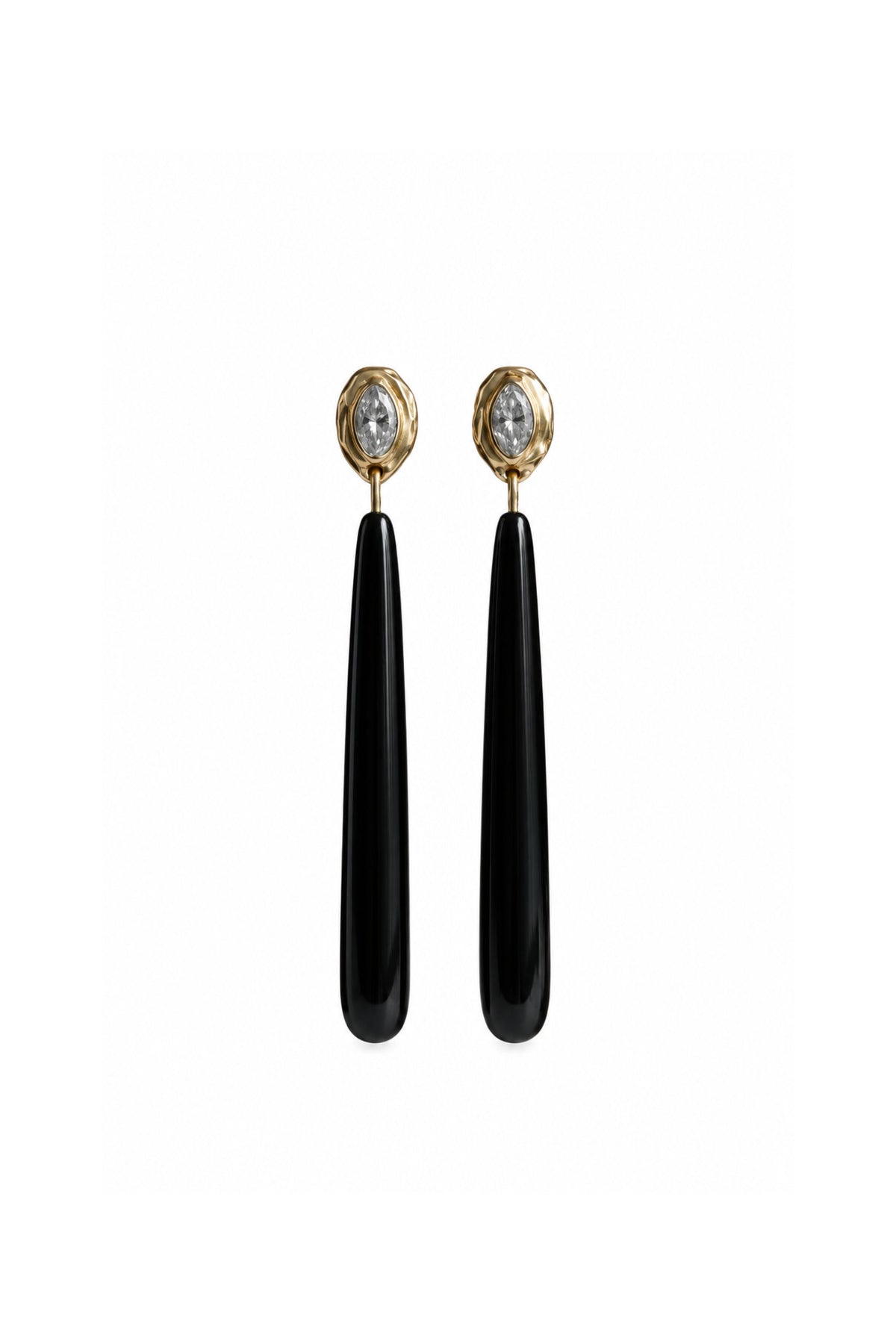 Marquis Diamond Pendulum Earrings