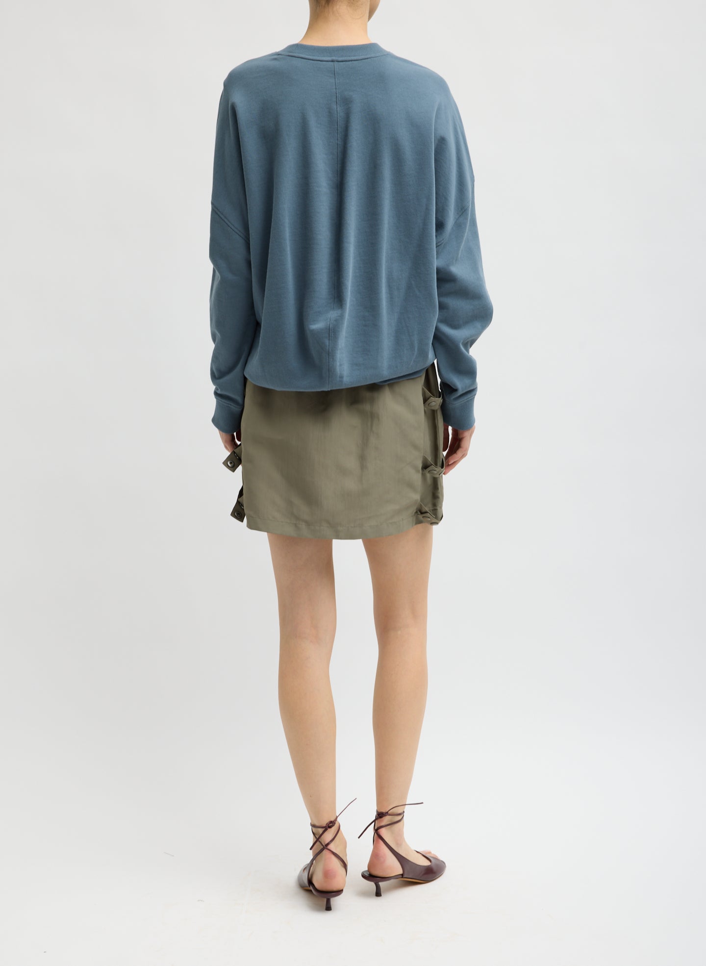 LIGHT WEIGHT SWEATSHIRTING CREWNECK SWEATSHIRT
