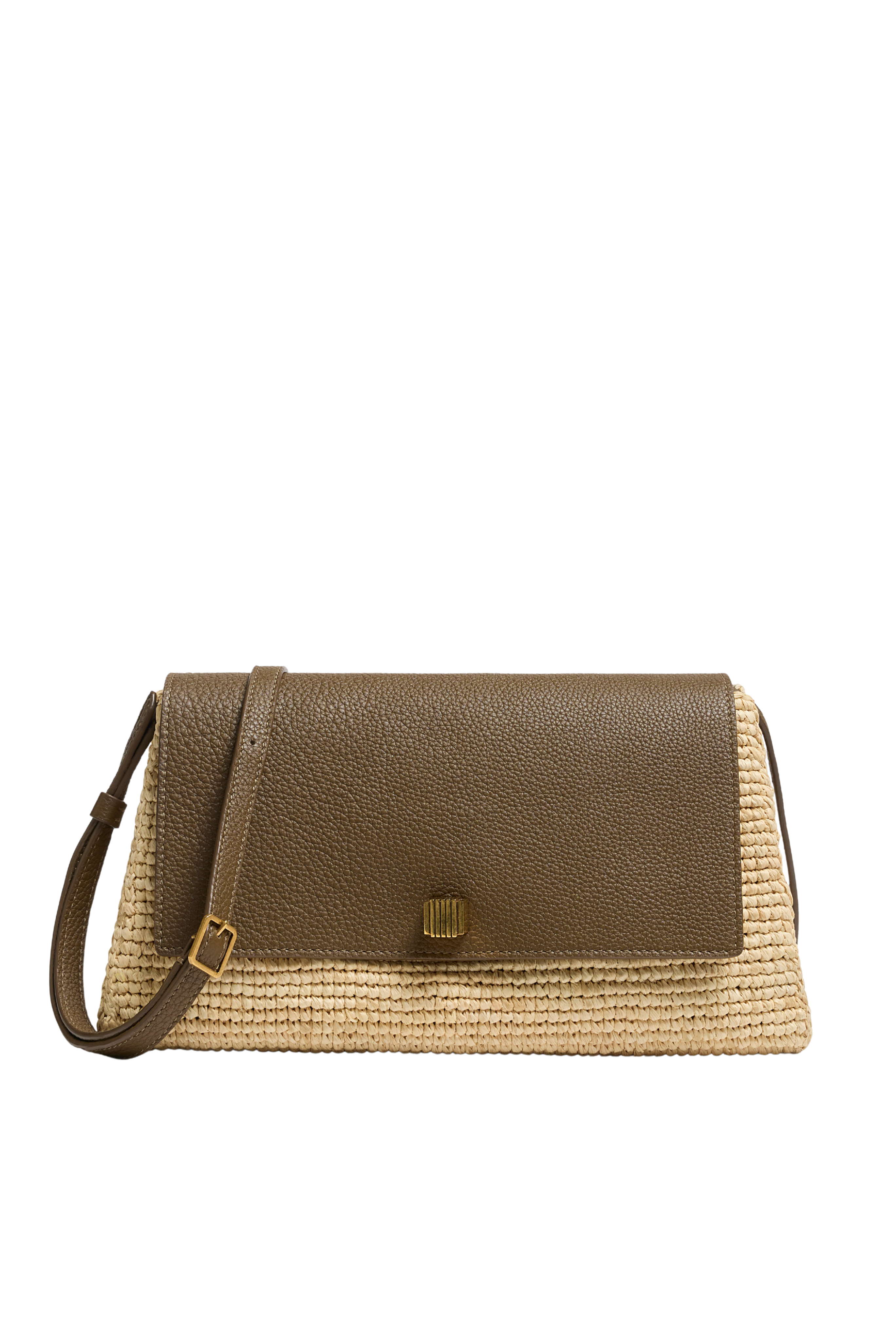 Audrey Raffia Crossbody