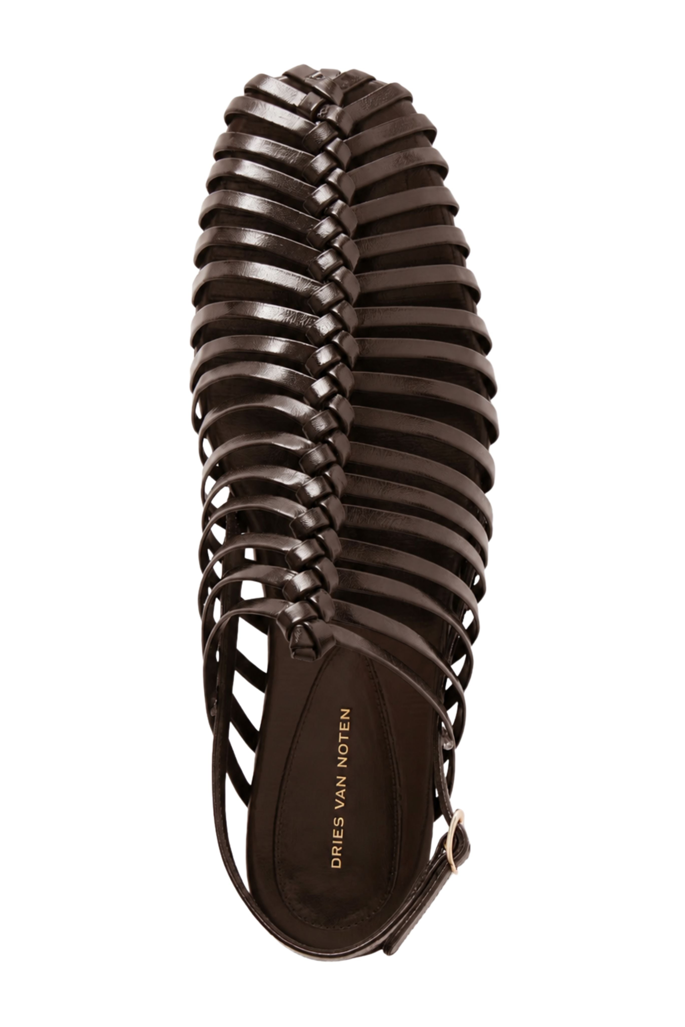 Cage Sandals - Dark Brown