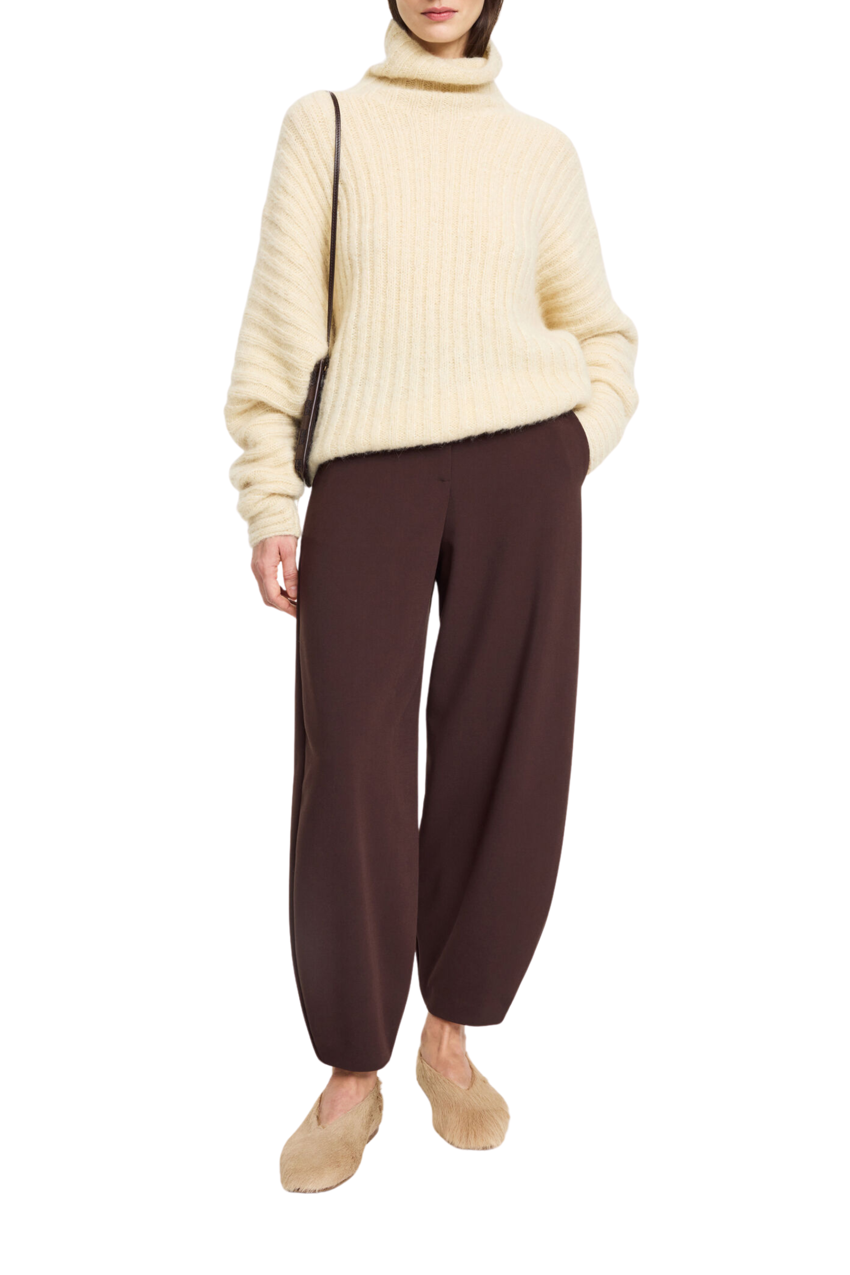 Carlien Pants in Brown