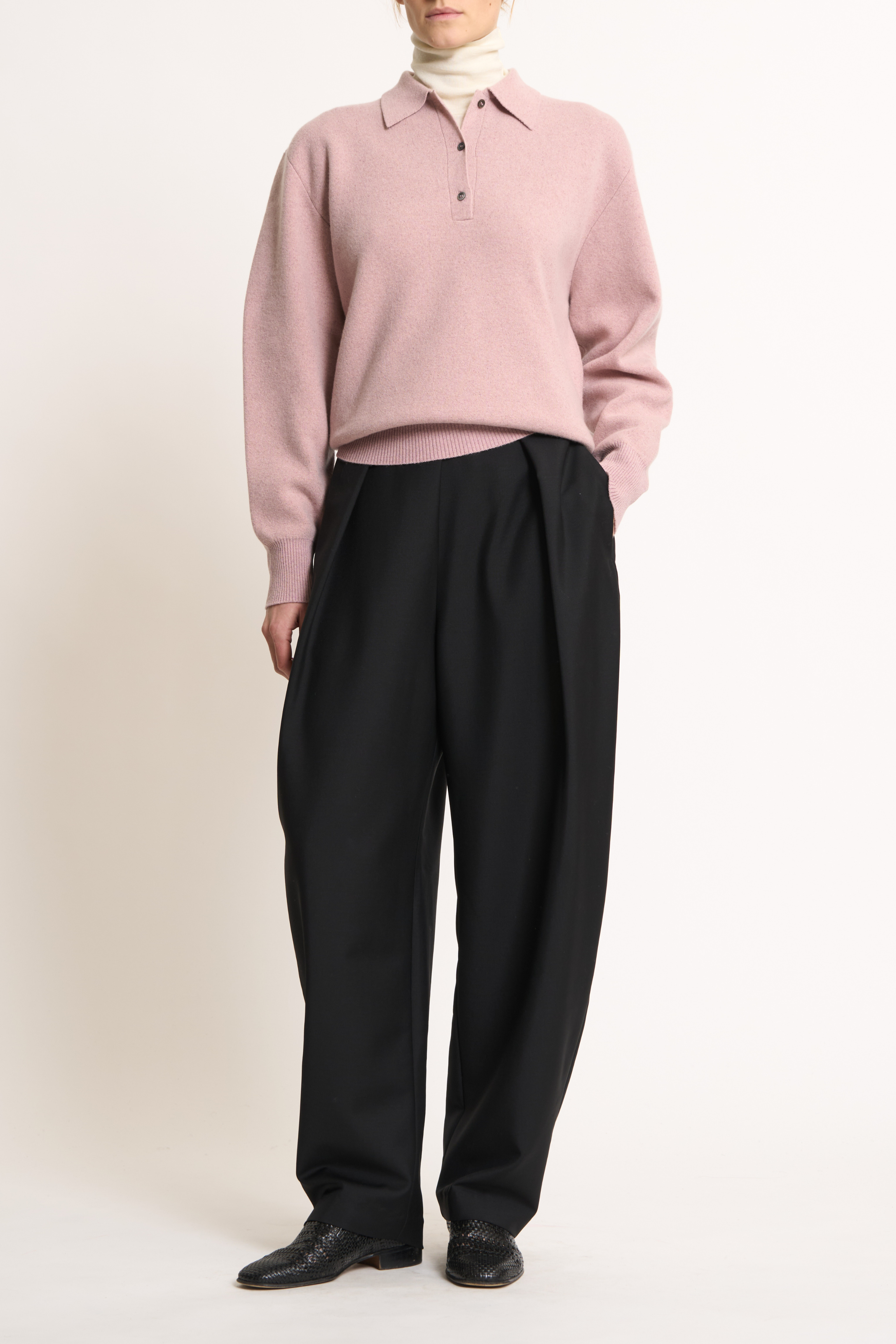 Compact mouliné polo