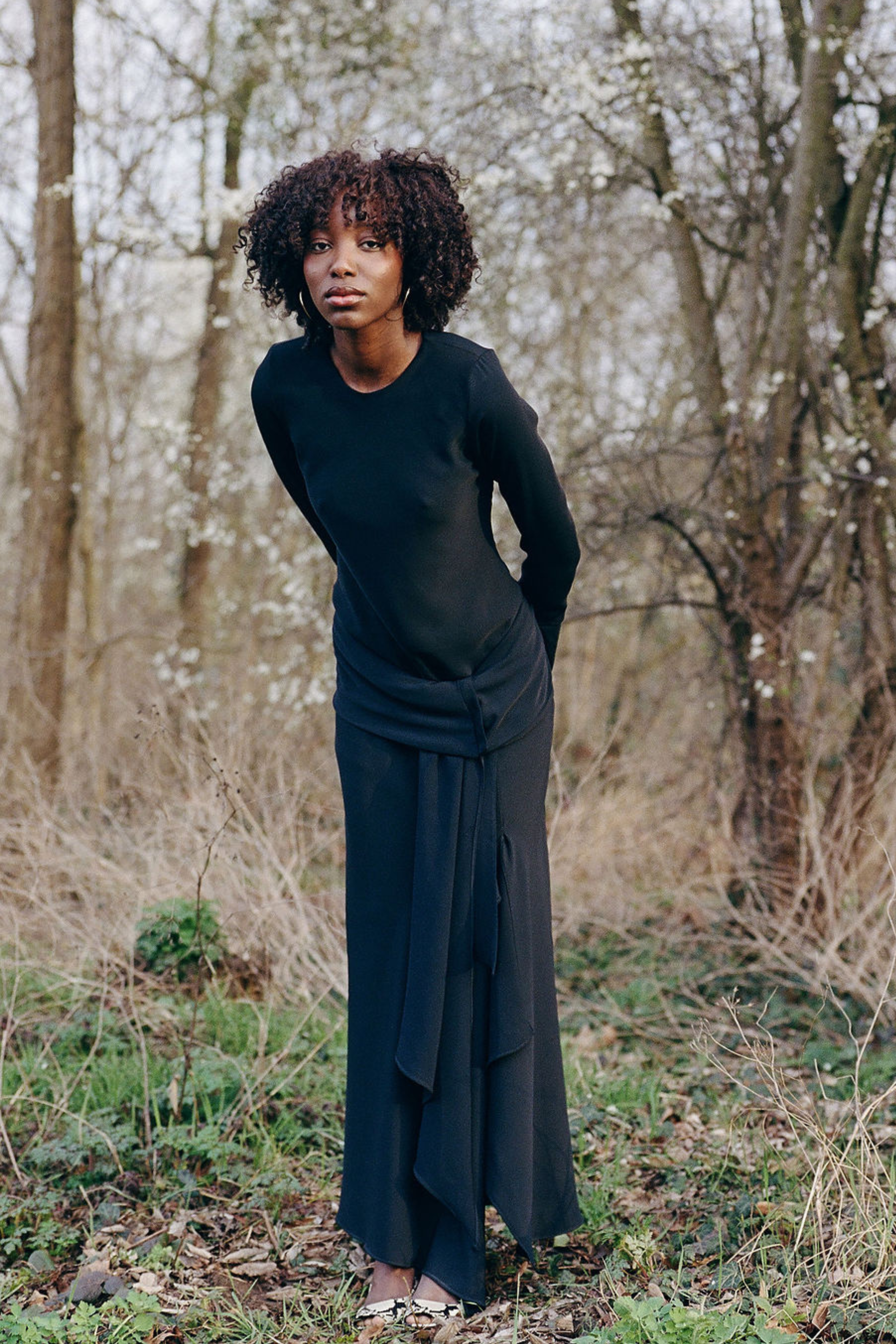 Asymmetrical Bias Dress