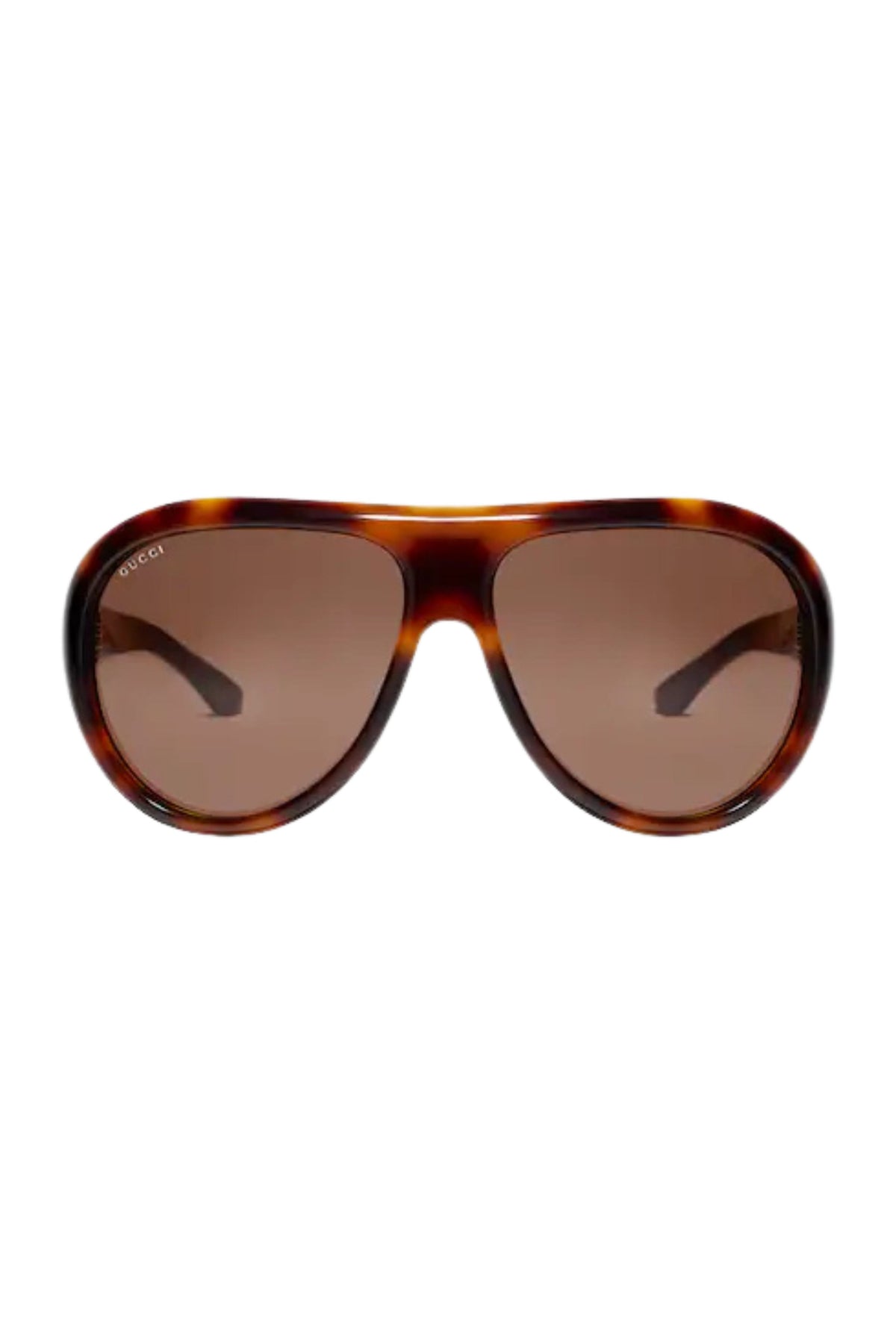 Pilot Frame Sunglasses - Brown