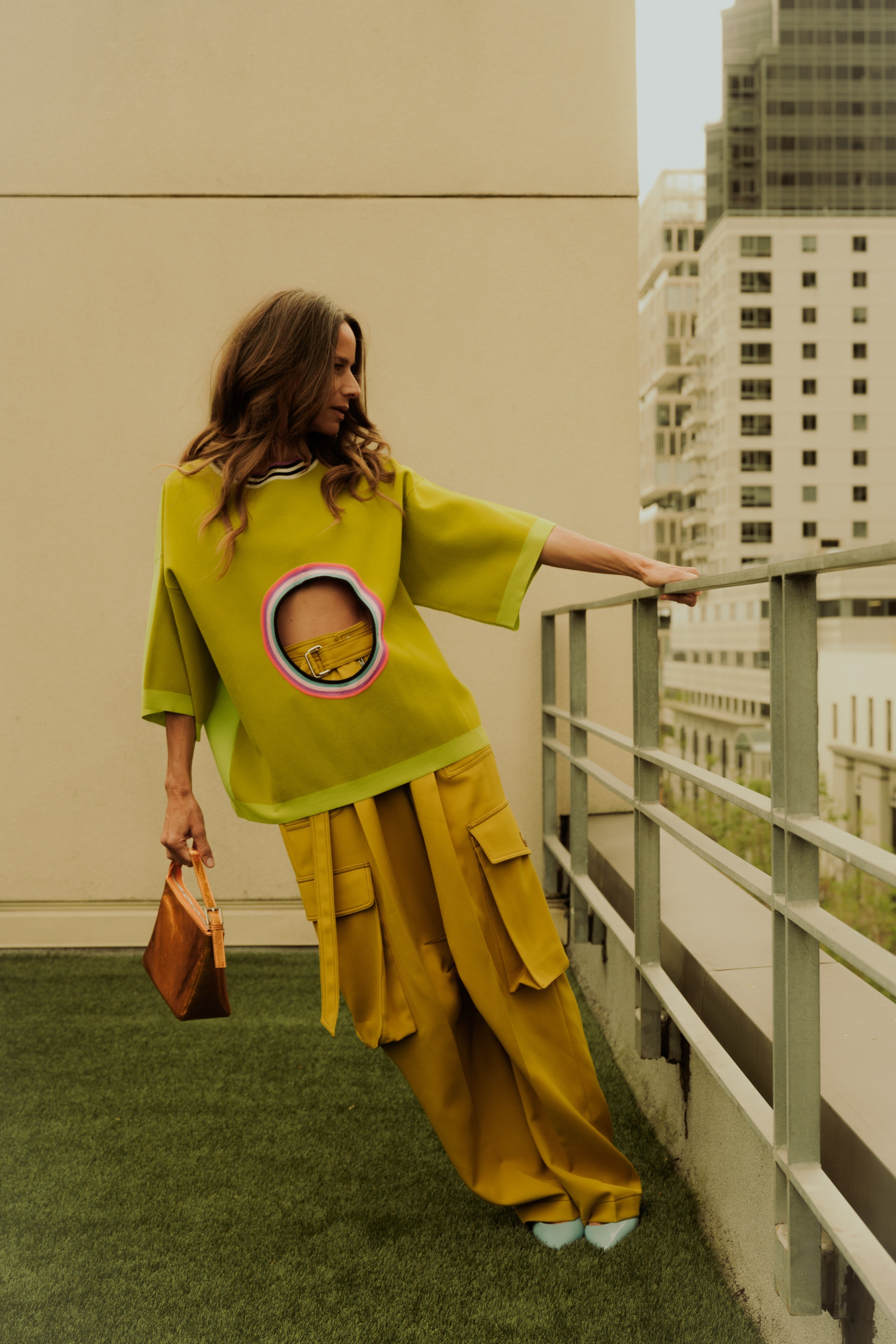Hole Punch Knit Tee