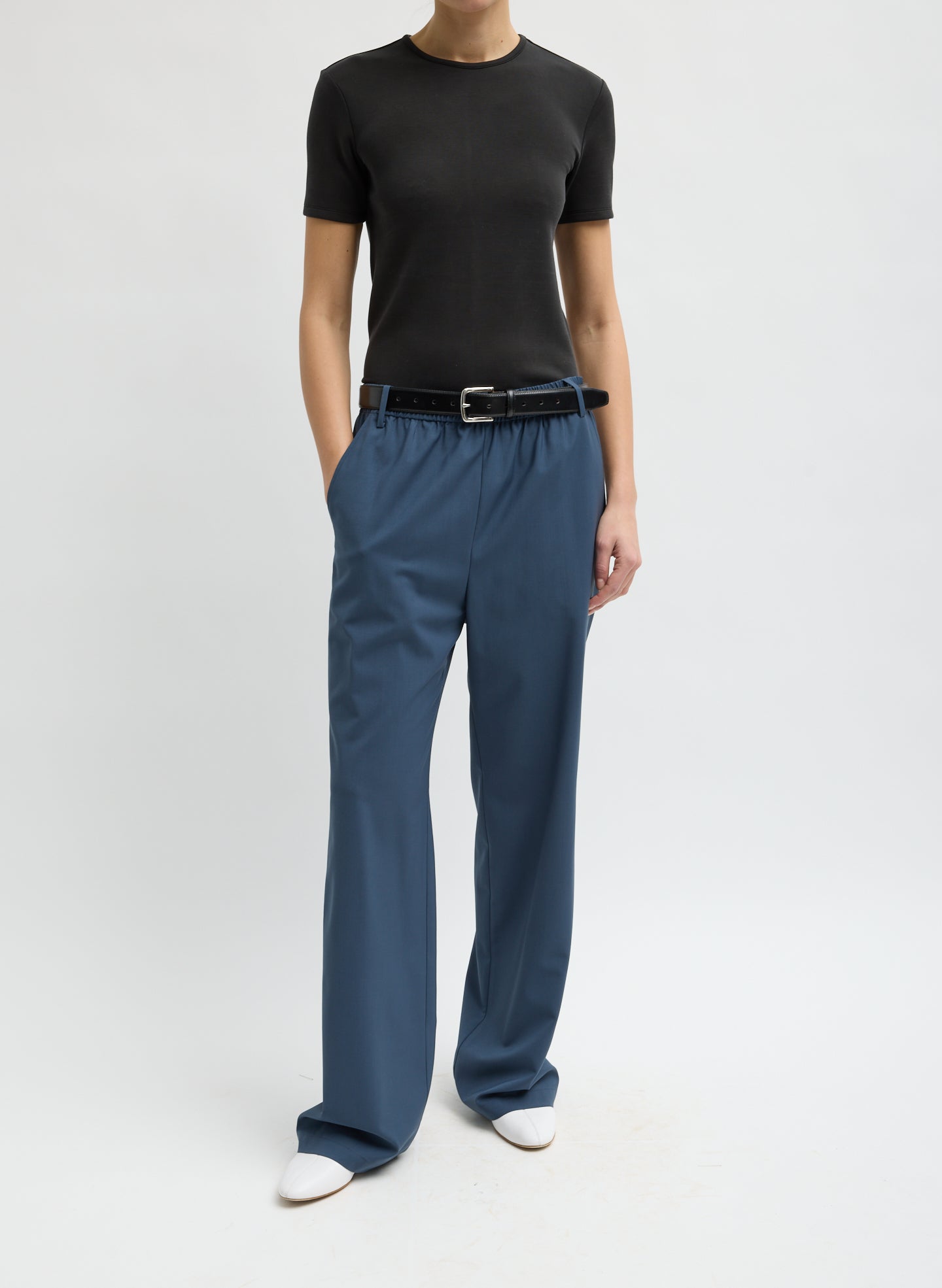 TROPICAL WOOL CHARLES TROUSER