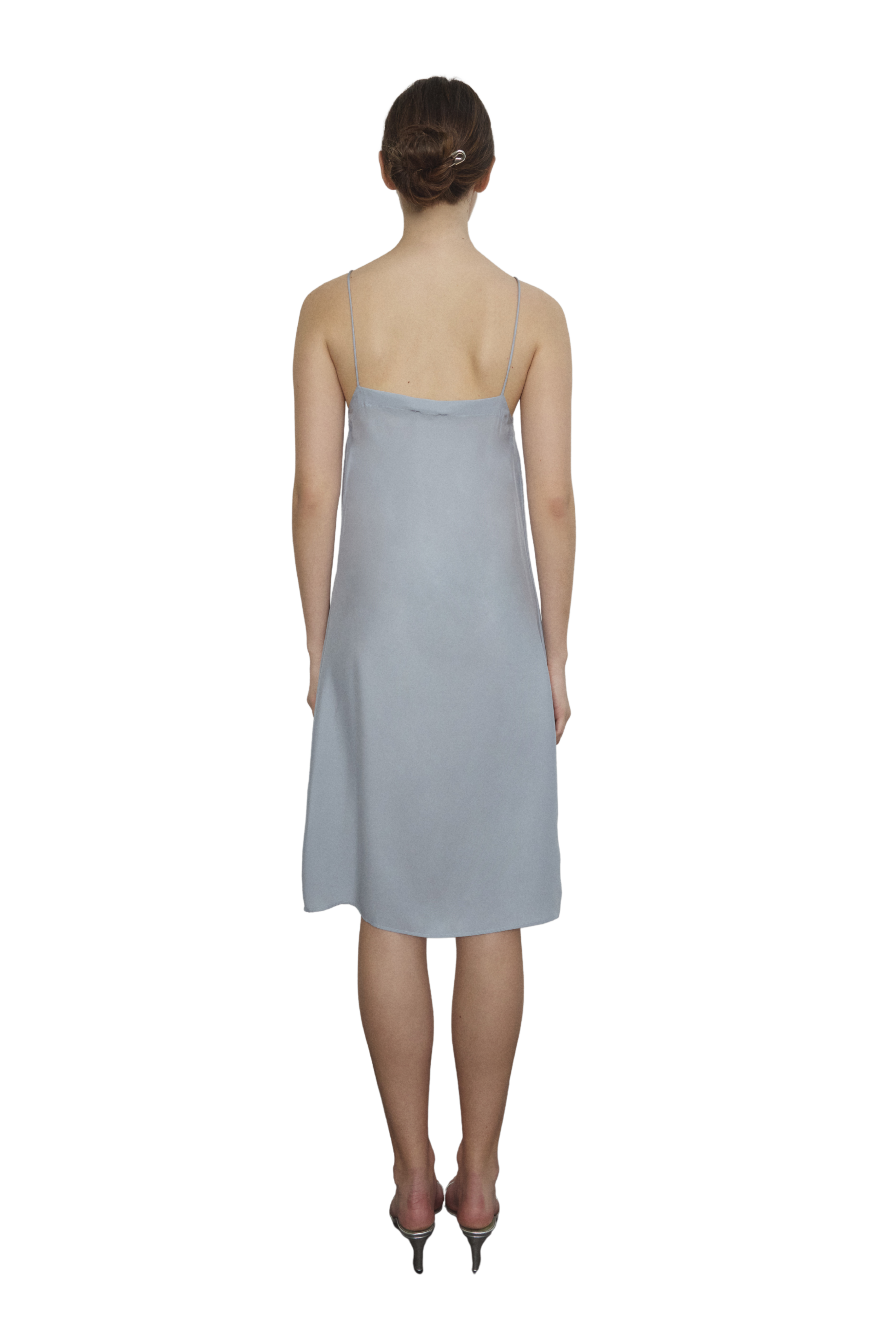 Short Slip Dress - Powder Blue