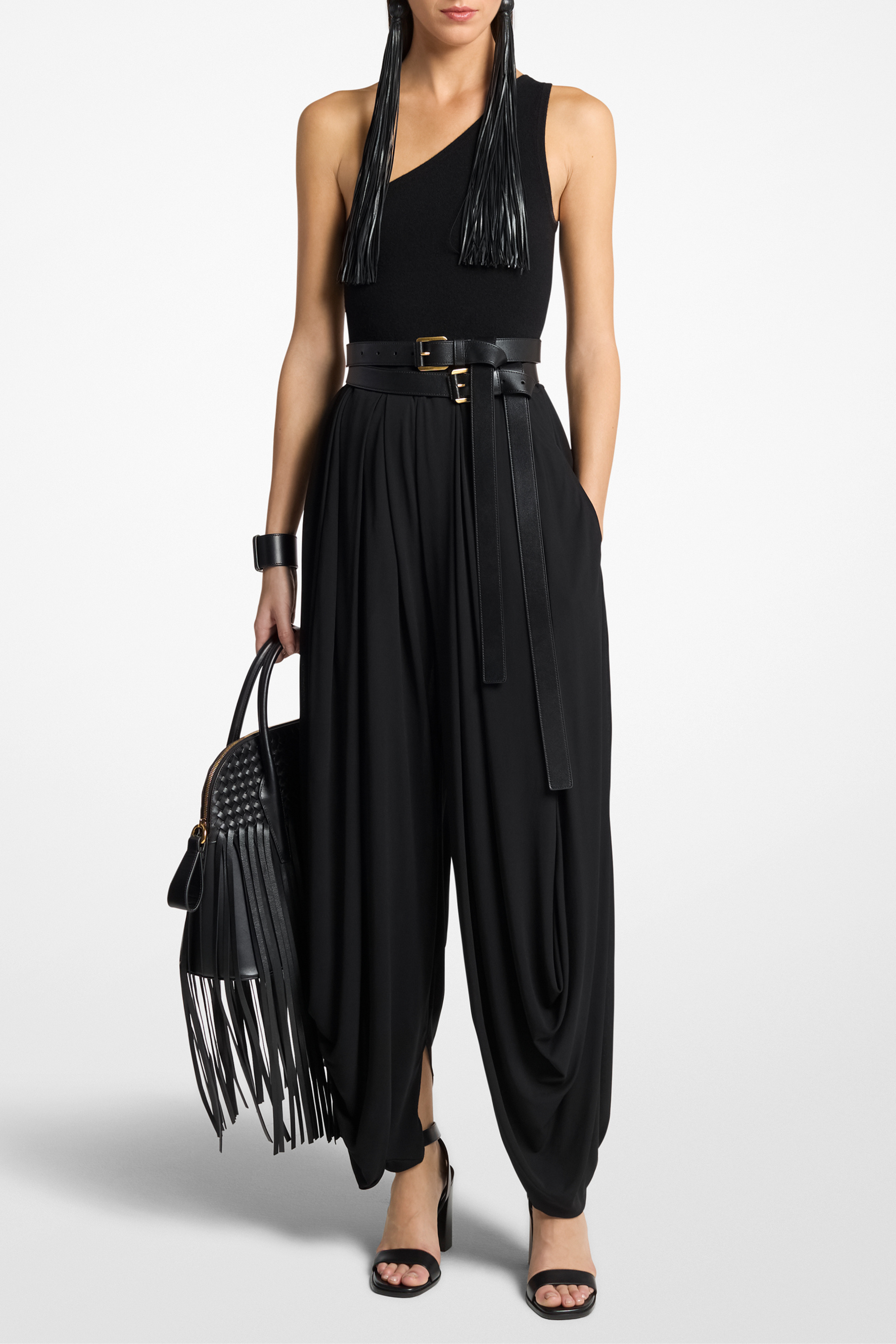 Draped Trouser Pant