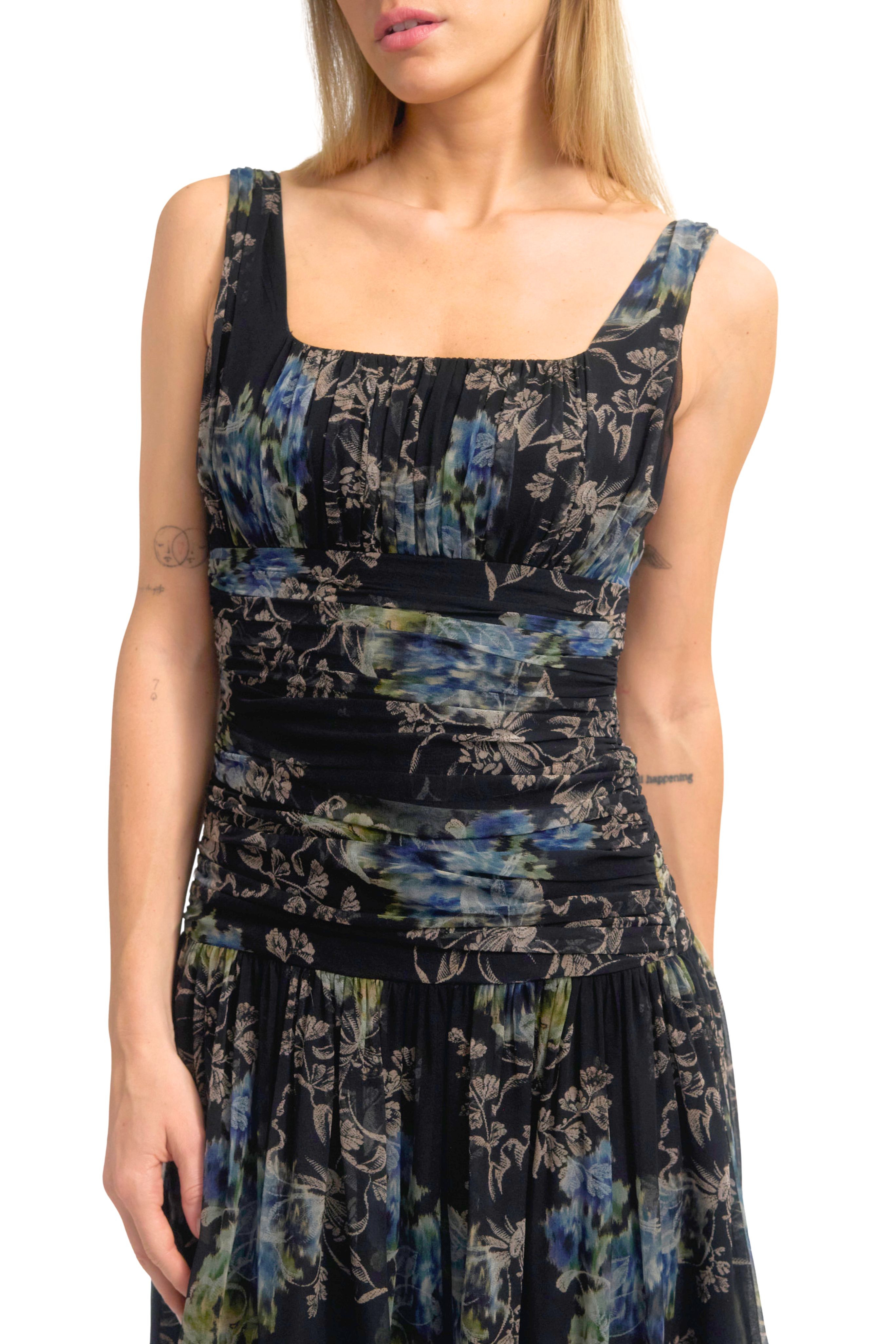 Shirred Dress