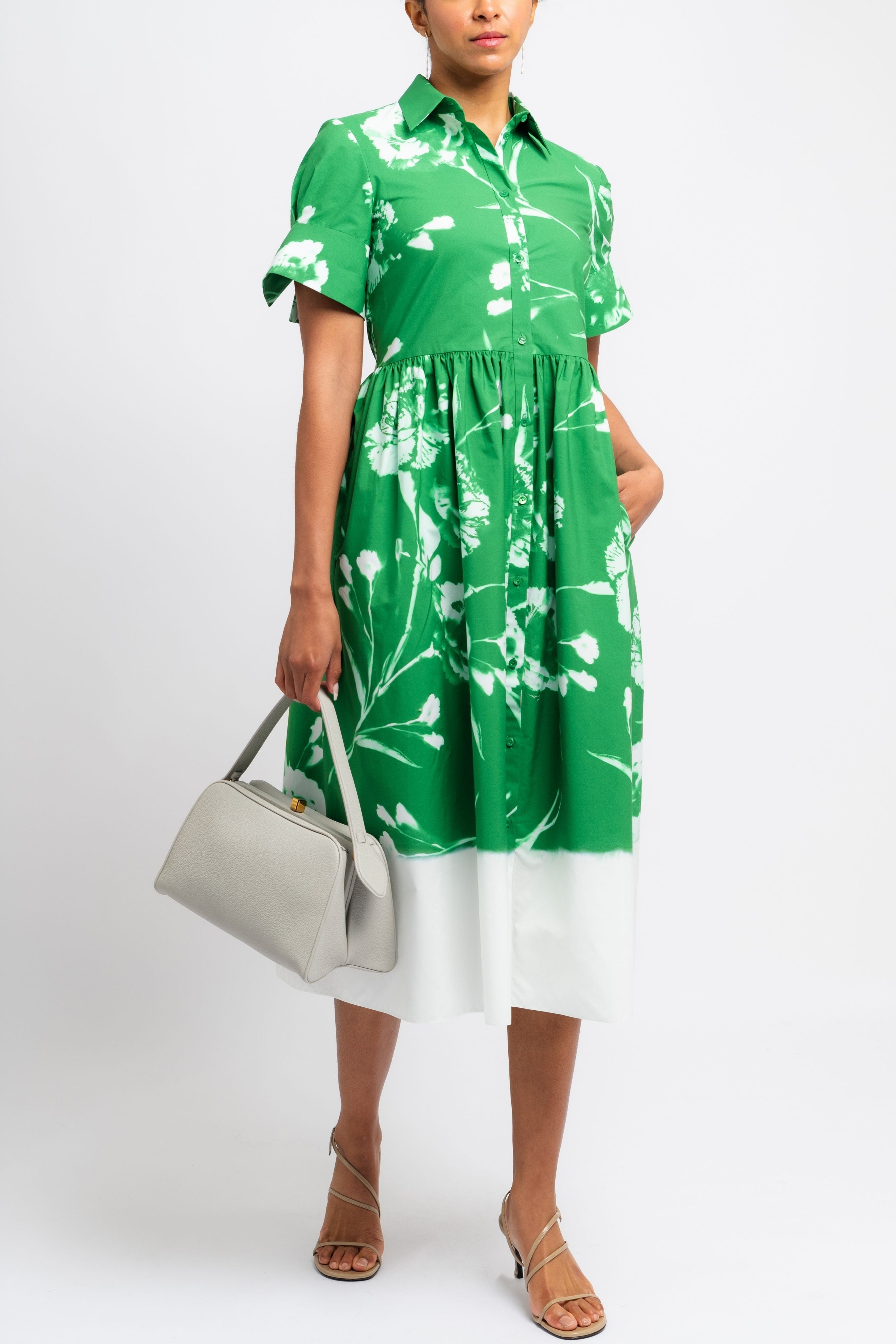 Short Sleeve Shirt Dress