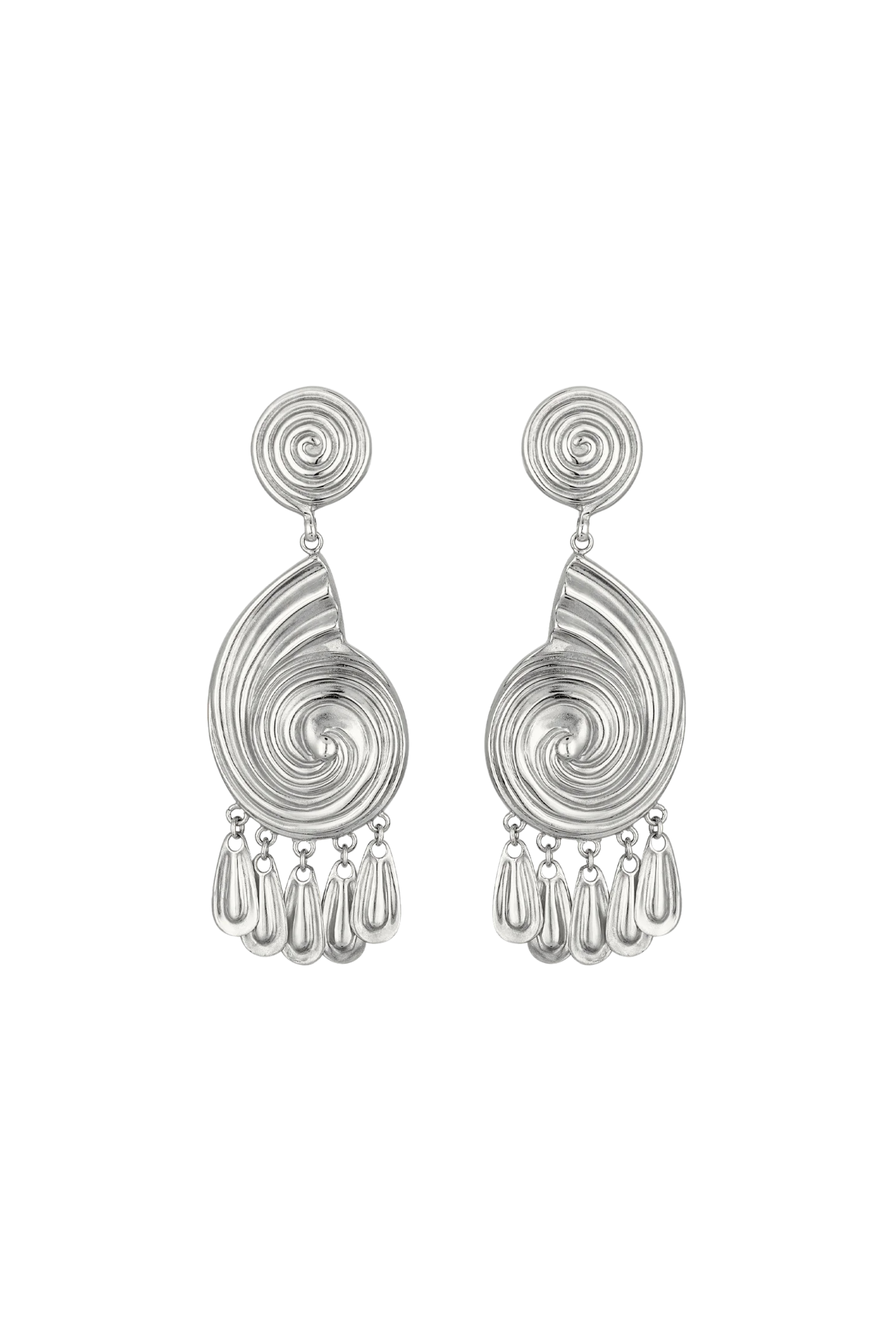 Eliza Earrings in Silver
