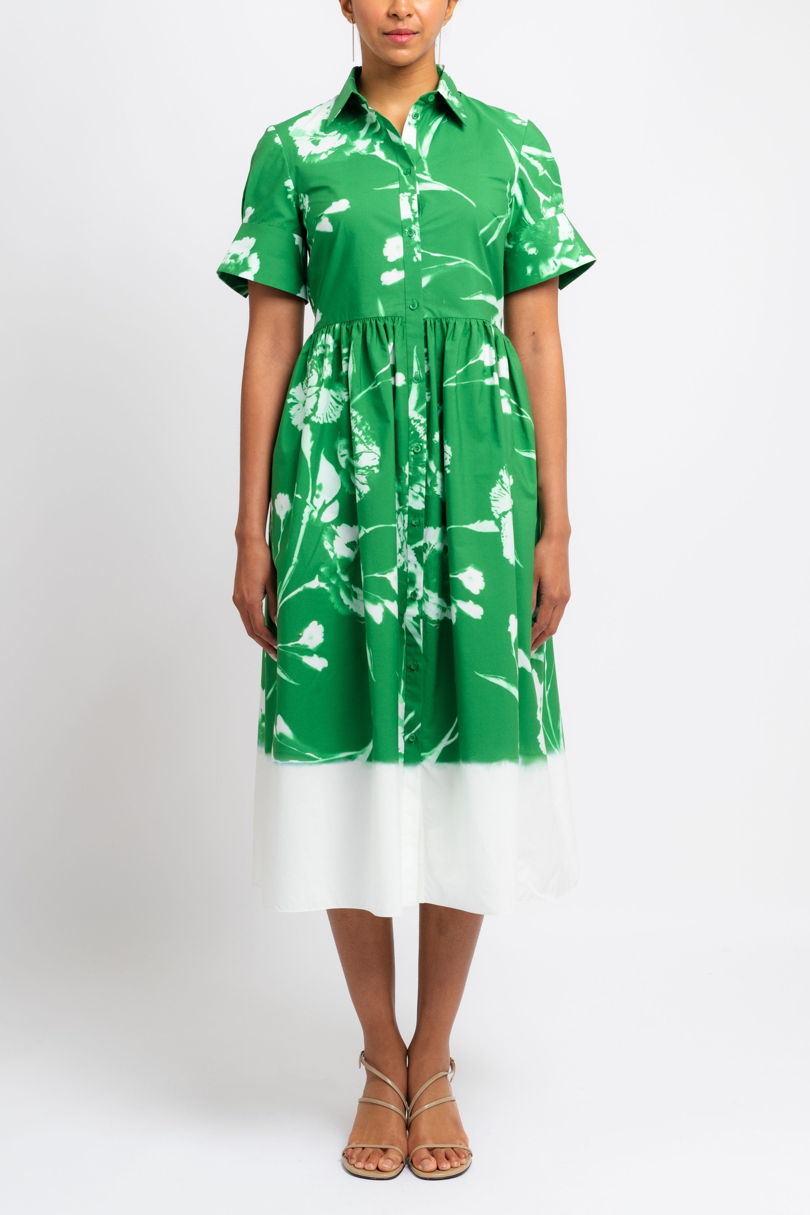 Short Sleeve Shirt Dress