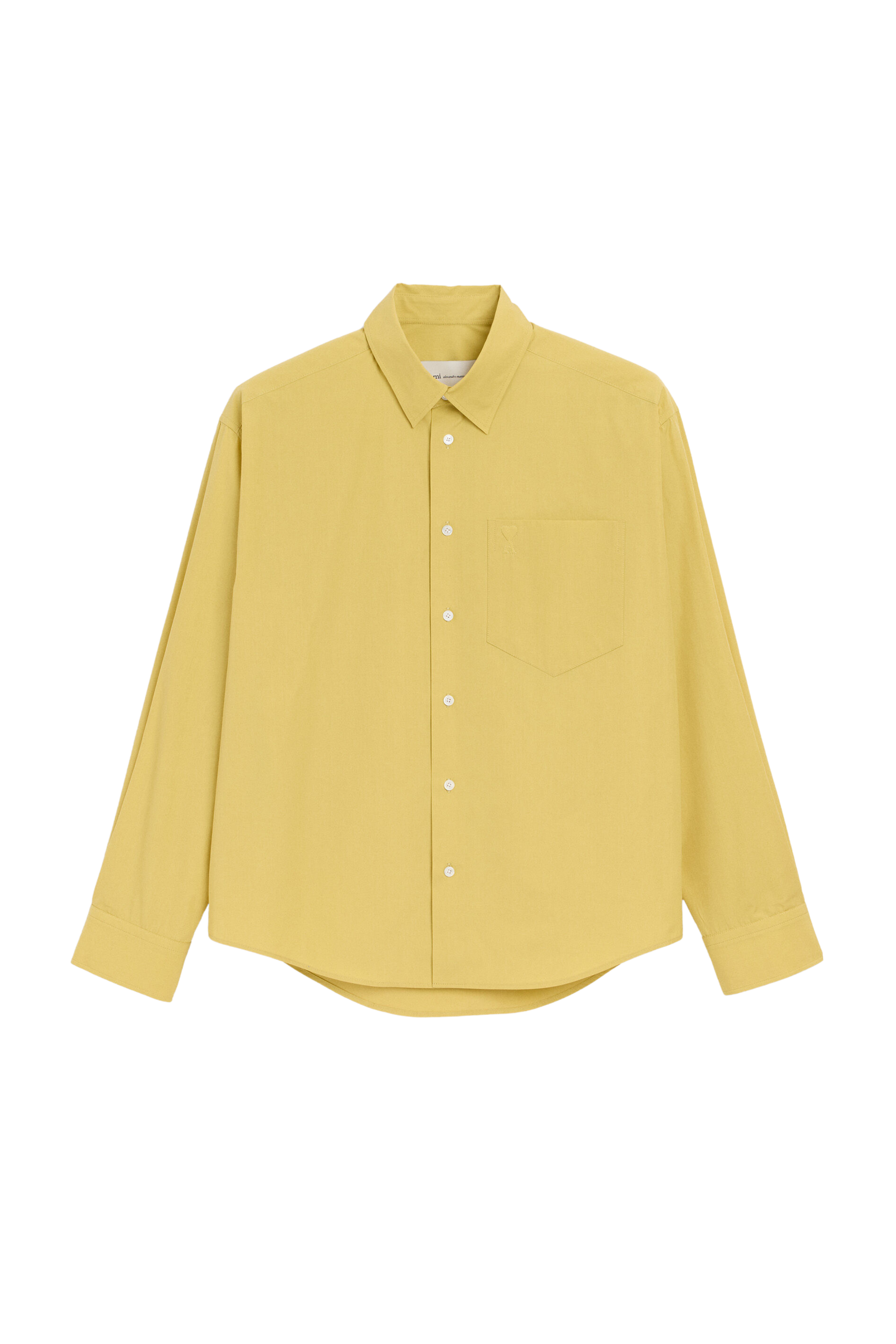 Boxy Long Sleeve Button Down Shirt