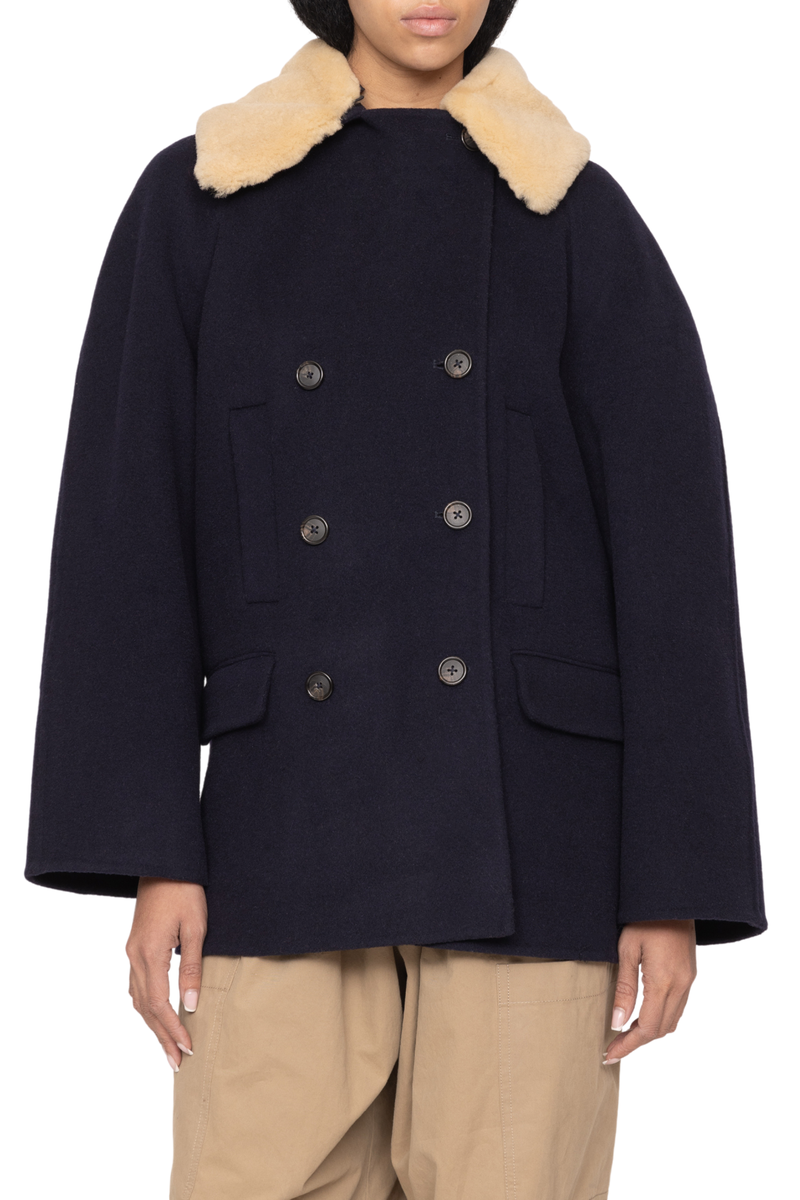 Astra Double Faced Peacoat