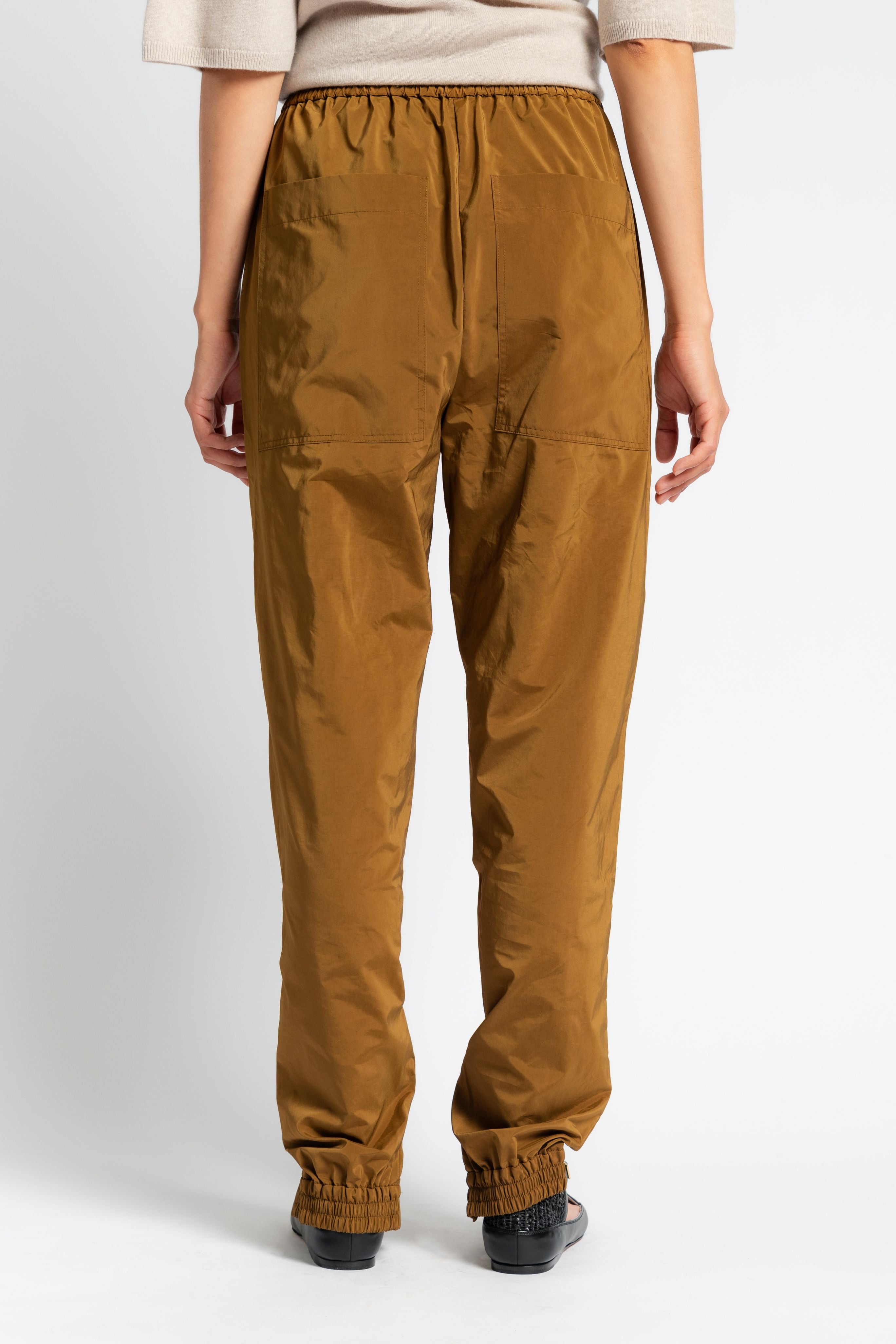 Nylon Zipper Jogger
