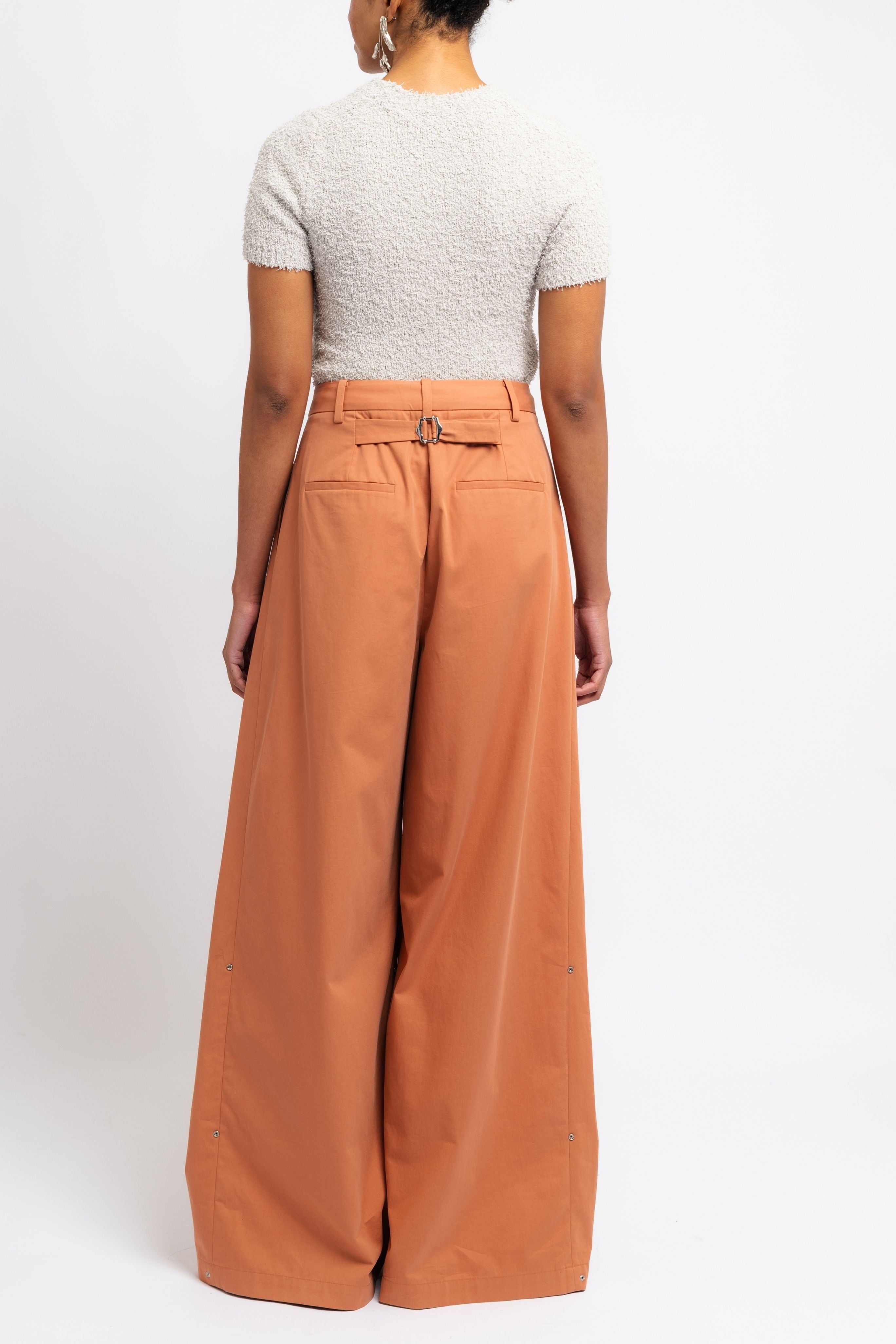 Triple Pleat Yam Pants